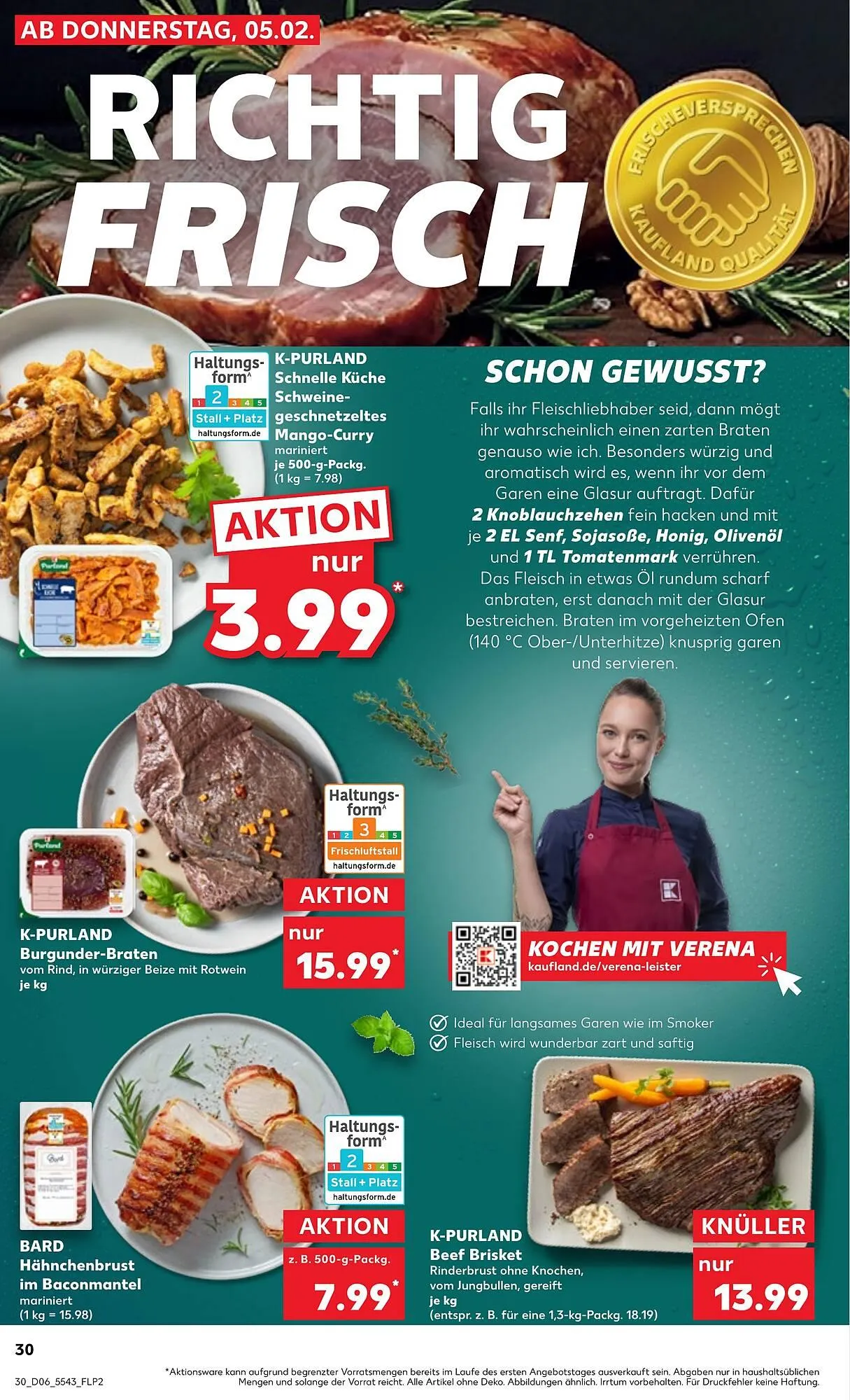 Kaufland Prospekt von 5. Februar bis 11. Februar 2026 - Prospekt seite 30