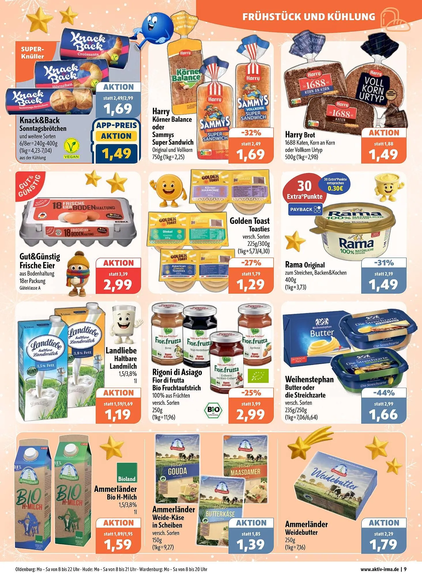 Aktiv Irma Prospekt von 1. Dezember bis 6. Dezember 2025 - Prospekt seite 9