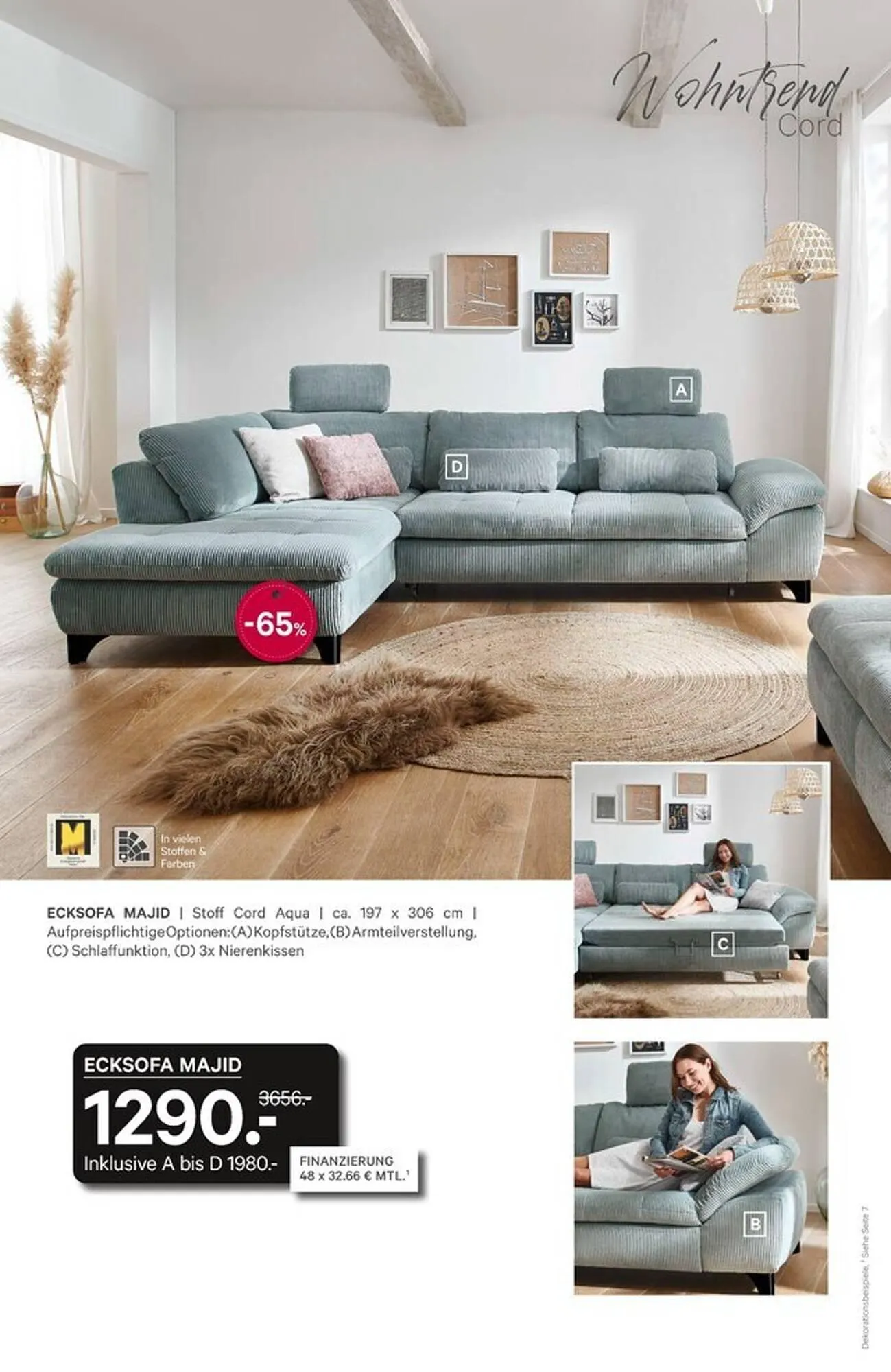 Kabs Polsterwelt Prospekt von 11. April bis 1. Mai 2025 - Prospekt seite 3