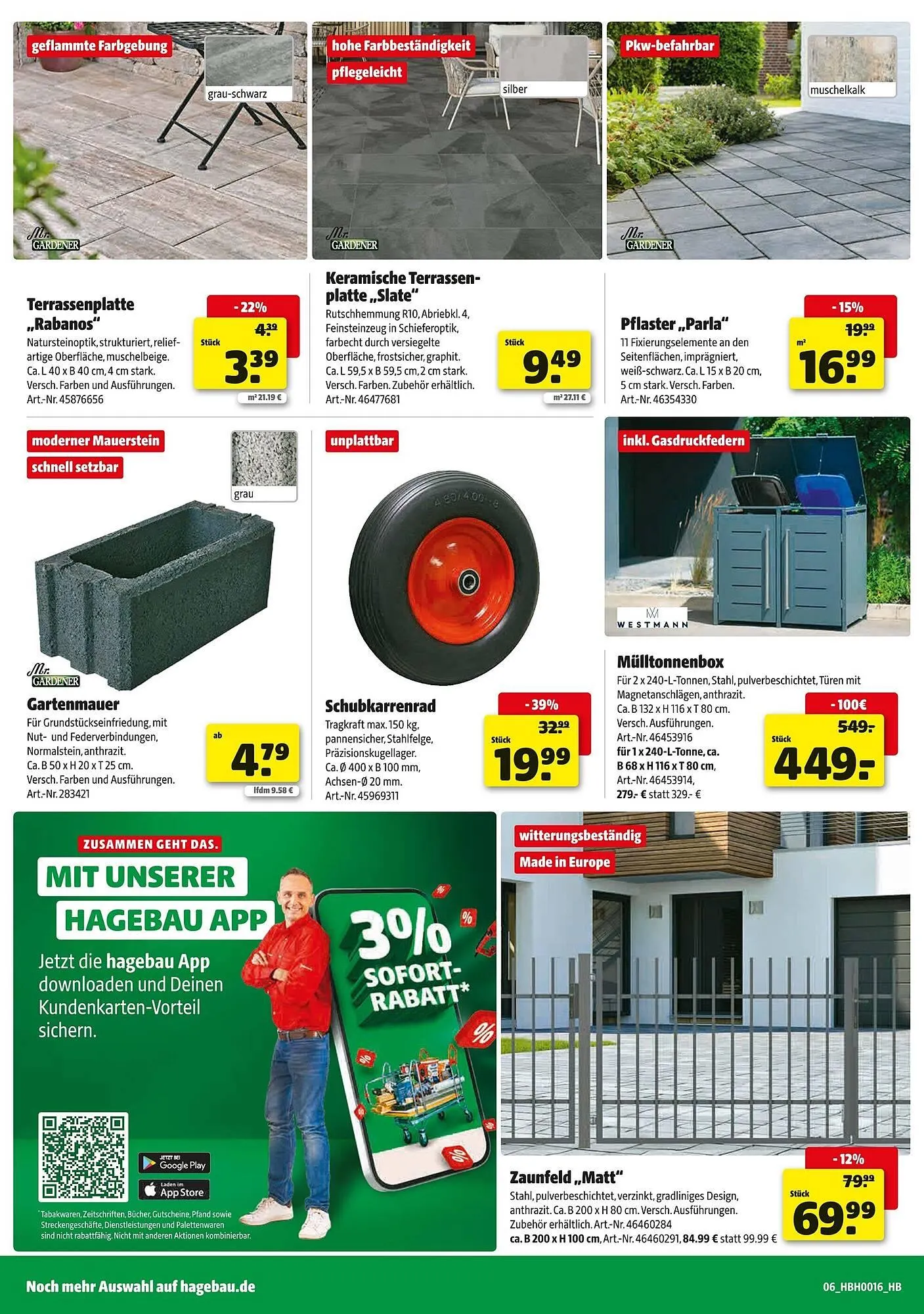 Hagebau Prospekt von 12. April bis 19. April 2025 - Prospekt seite 6