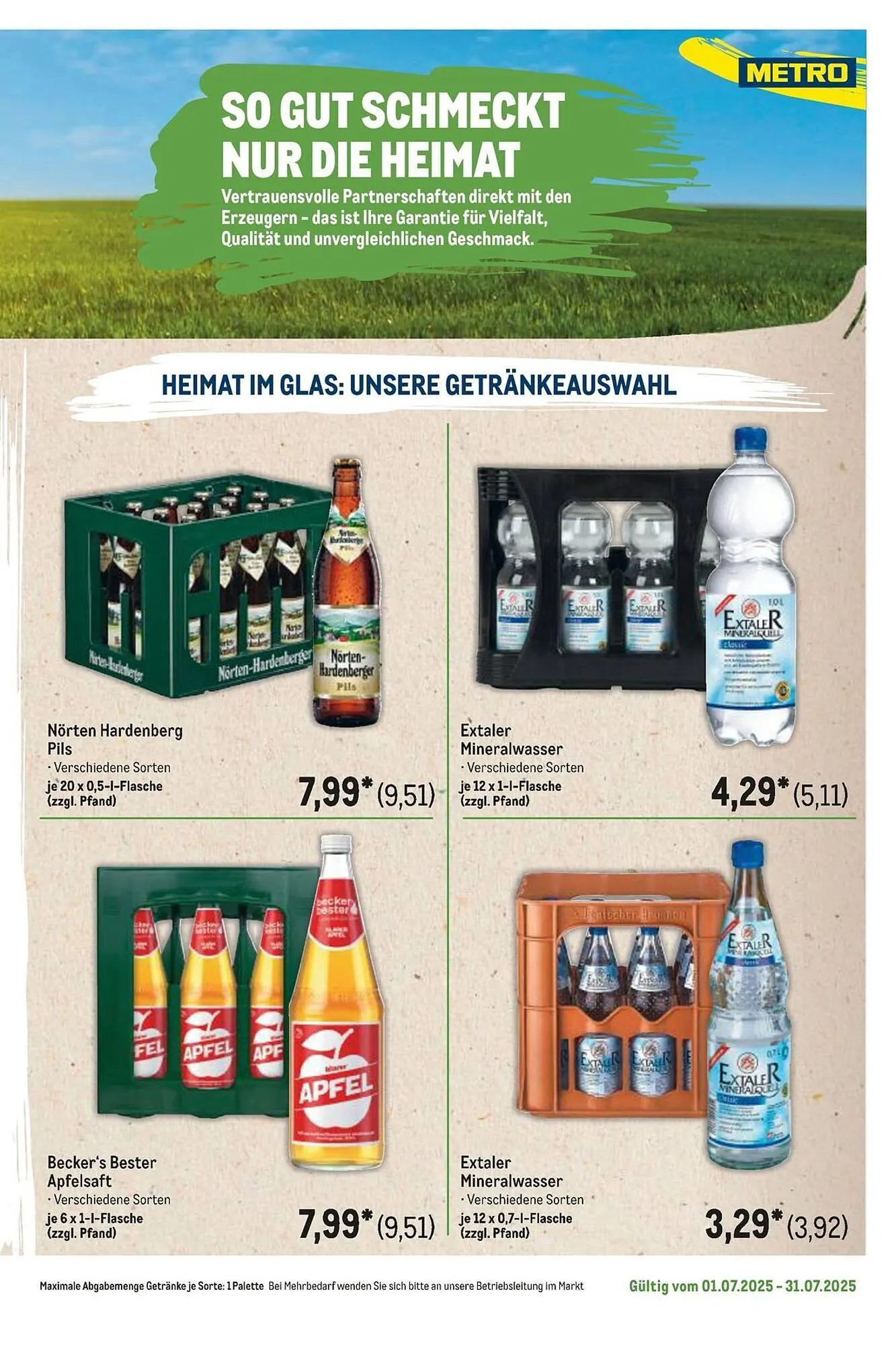 METRO Prospekt von 1. Juli bis 31. Juli 2025 - Prospekt seite 11