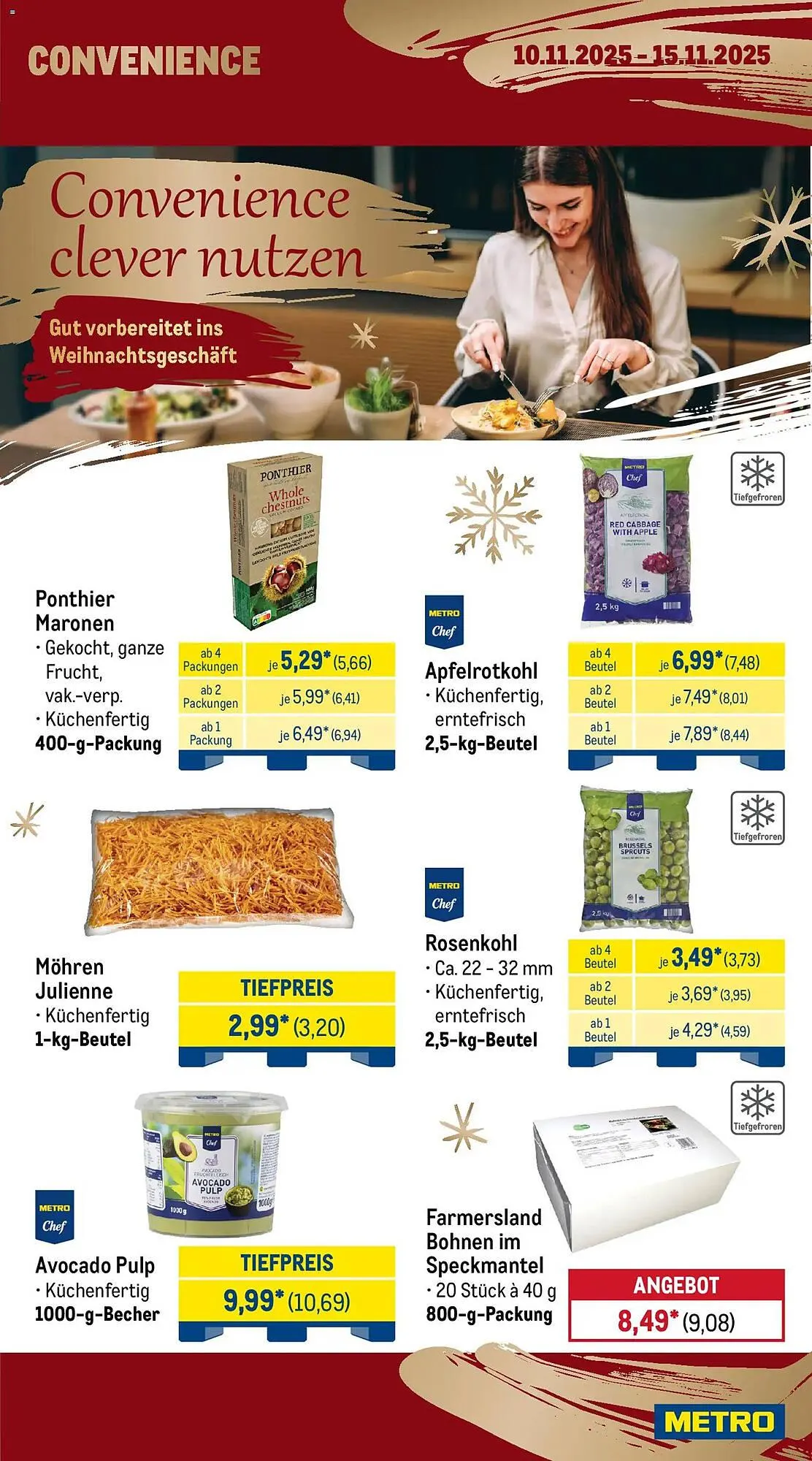 METRO Prospekt von 10. November bis 15. November 2025 - Prospekt seite 9