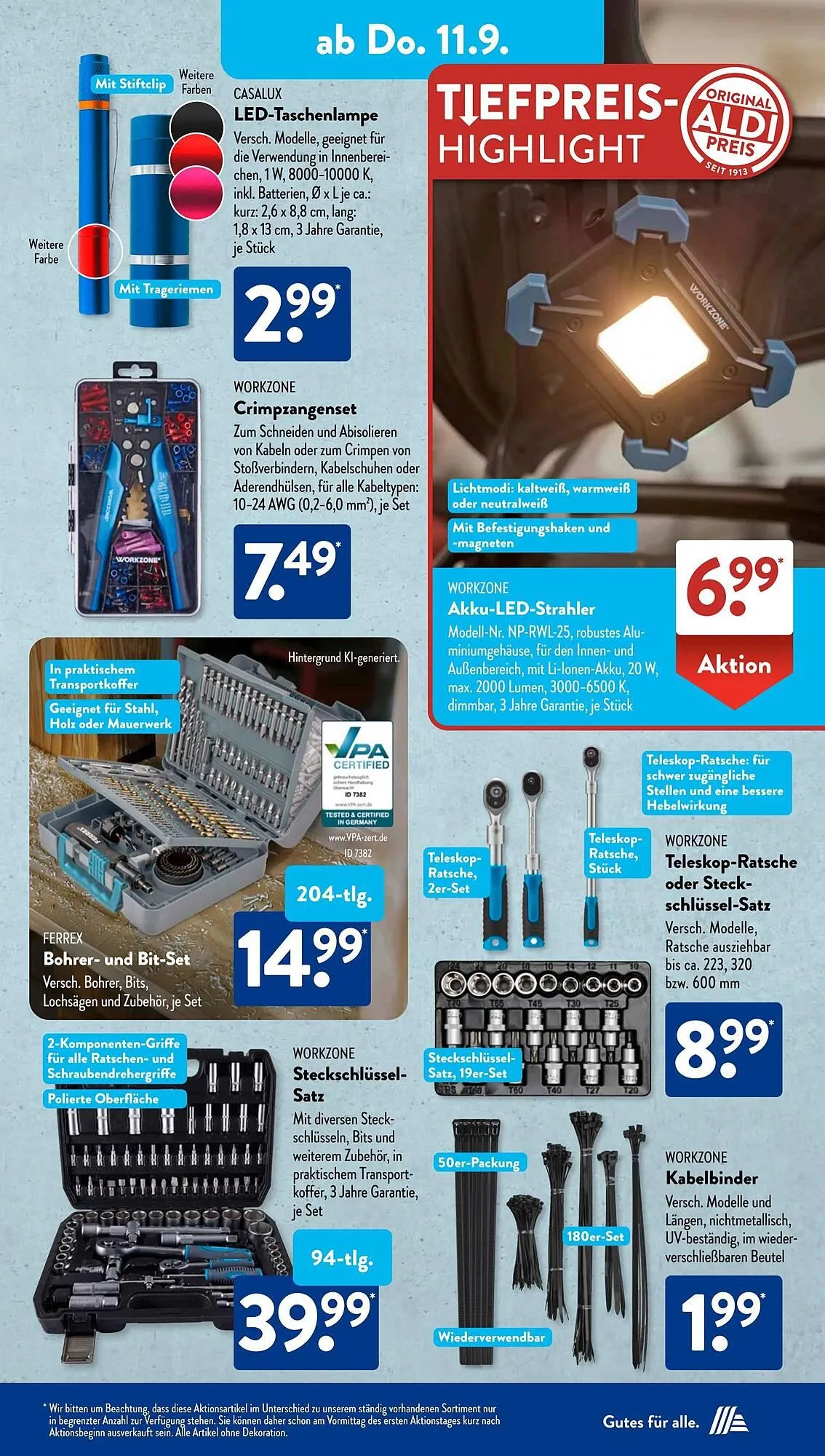 Aldi Süd Prospekt von 8. September bis 14. September 2025 - Prospekt seite 8