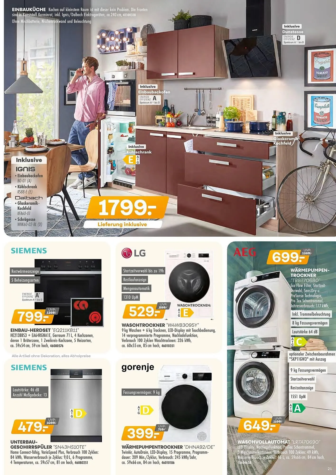 Möbel Kraft Prospekt von 30. Oktober bis 25. November 2025 - Prospekt seite 21