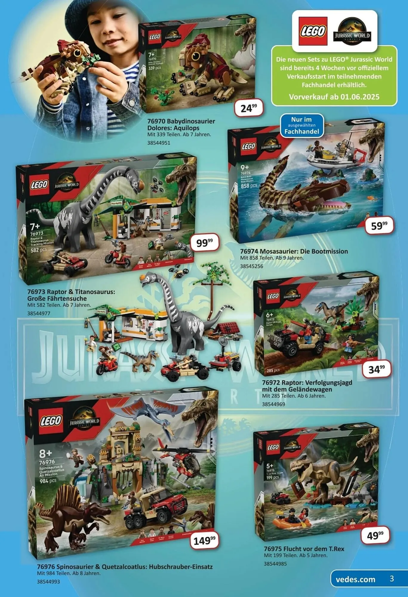 Vedes Prospekt von 1. Juni bis 1. September 2025 - Prospekt seite 3