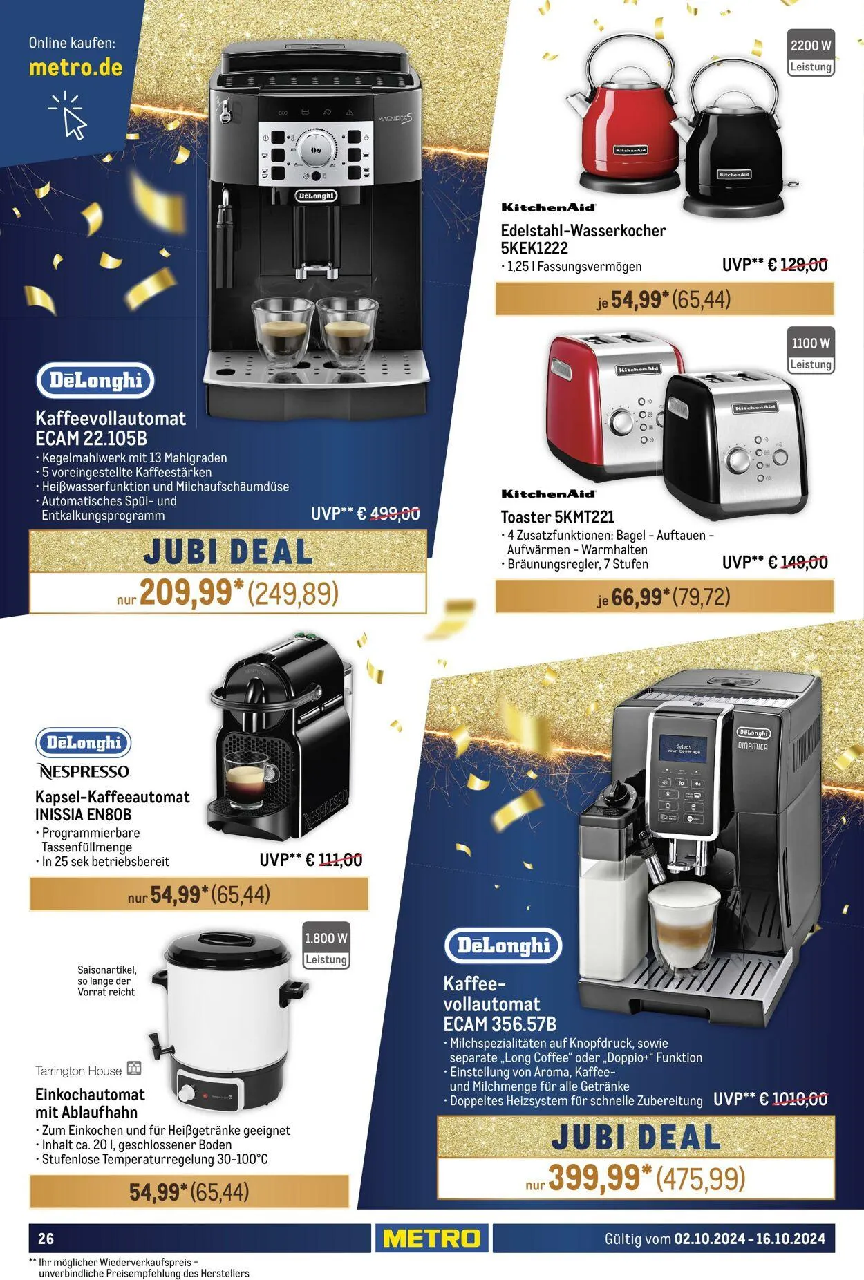 Metro Aktueller Prospekt von 1. Mai bis 15. Mai 2025 - Prospekt seite 28