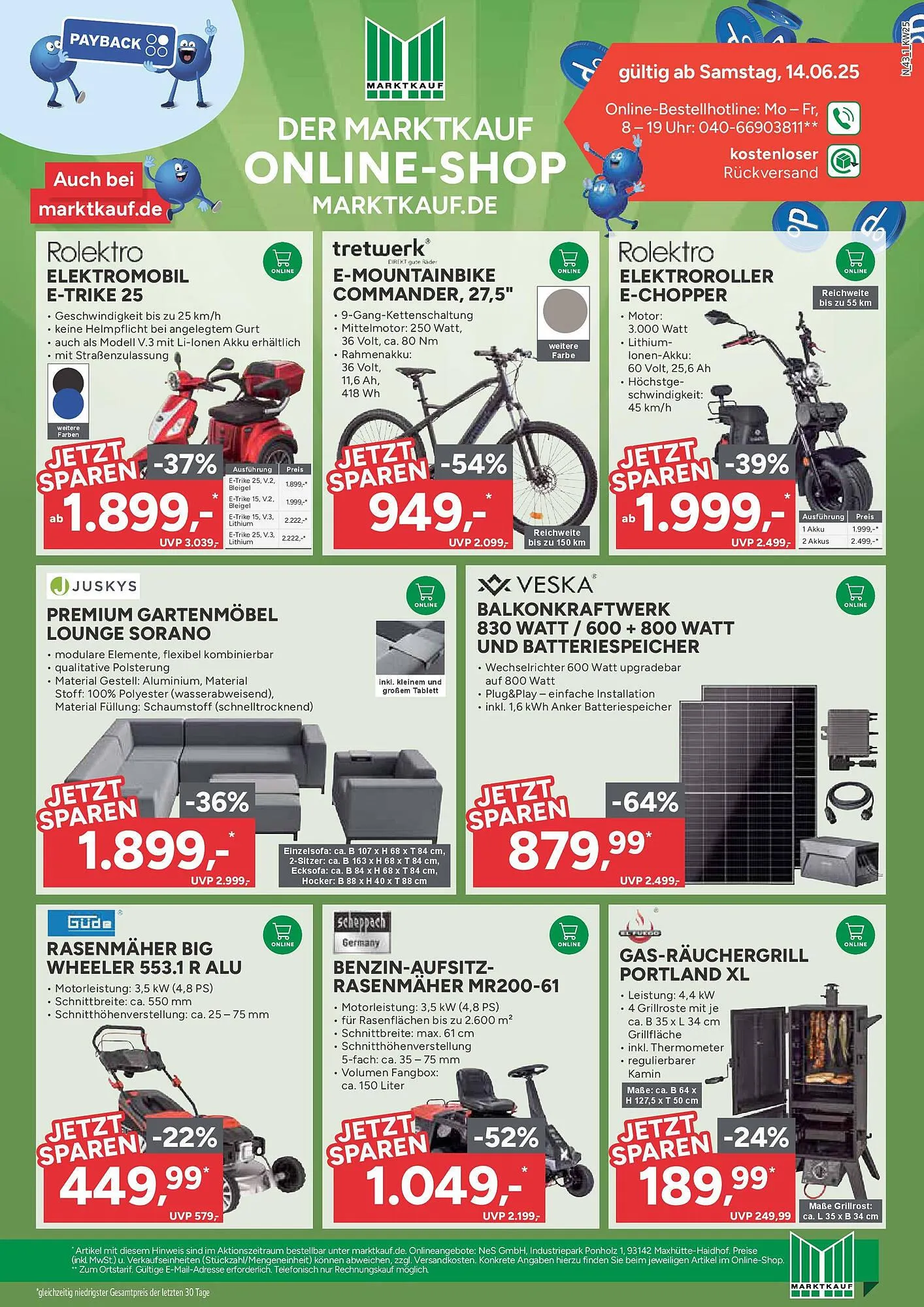 Marktkauf Prospekt von 16. Juni bis 21. Juni 2025 - Prospekt seite 43