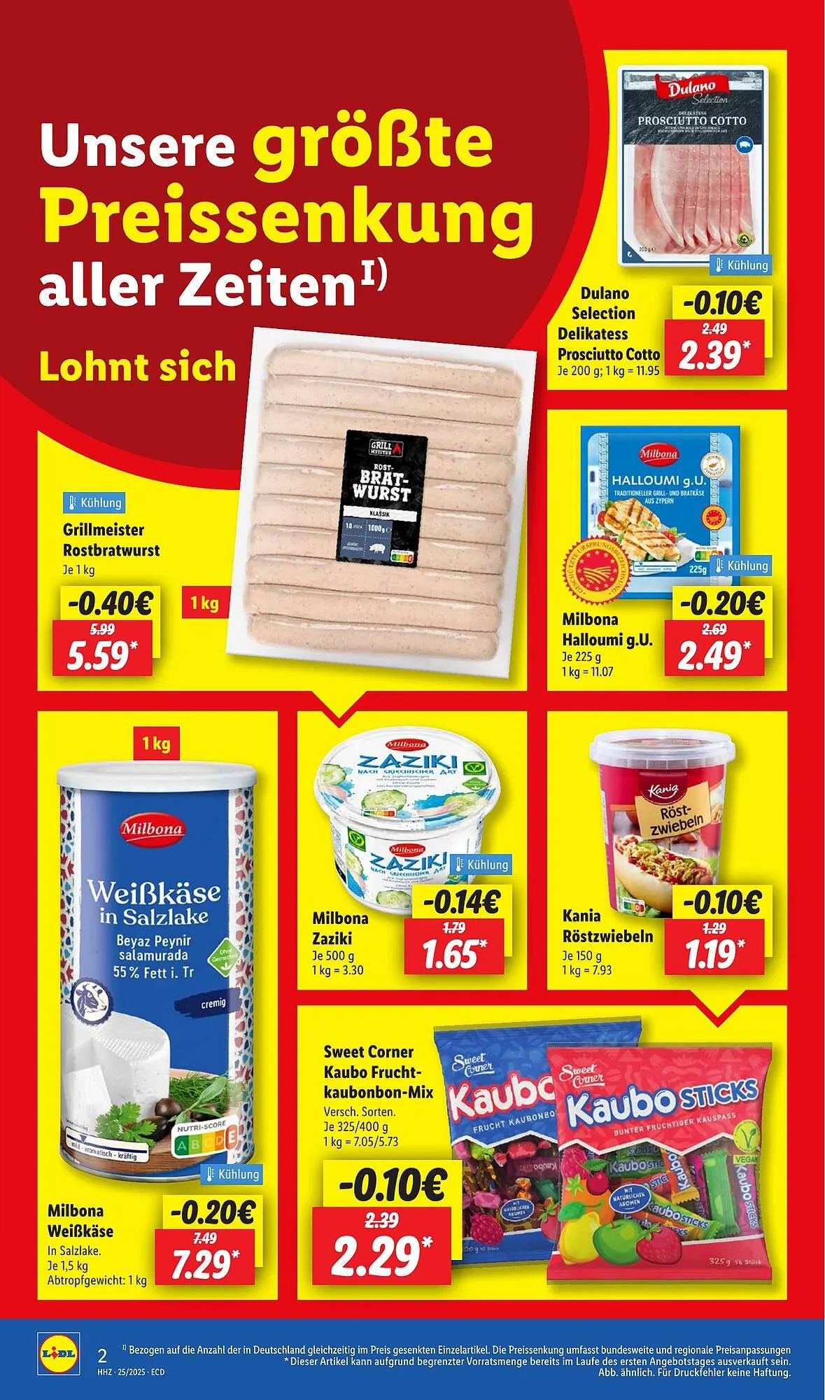 Lidl Prospekt von 23. Juni bis 28. Juni 2025 - Prospekt seite 2