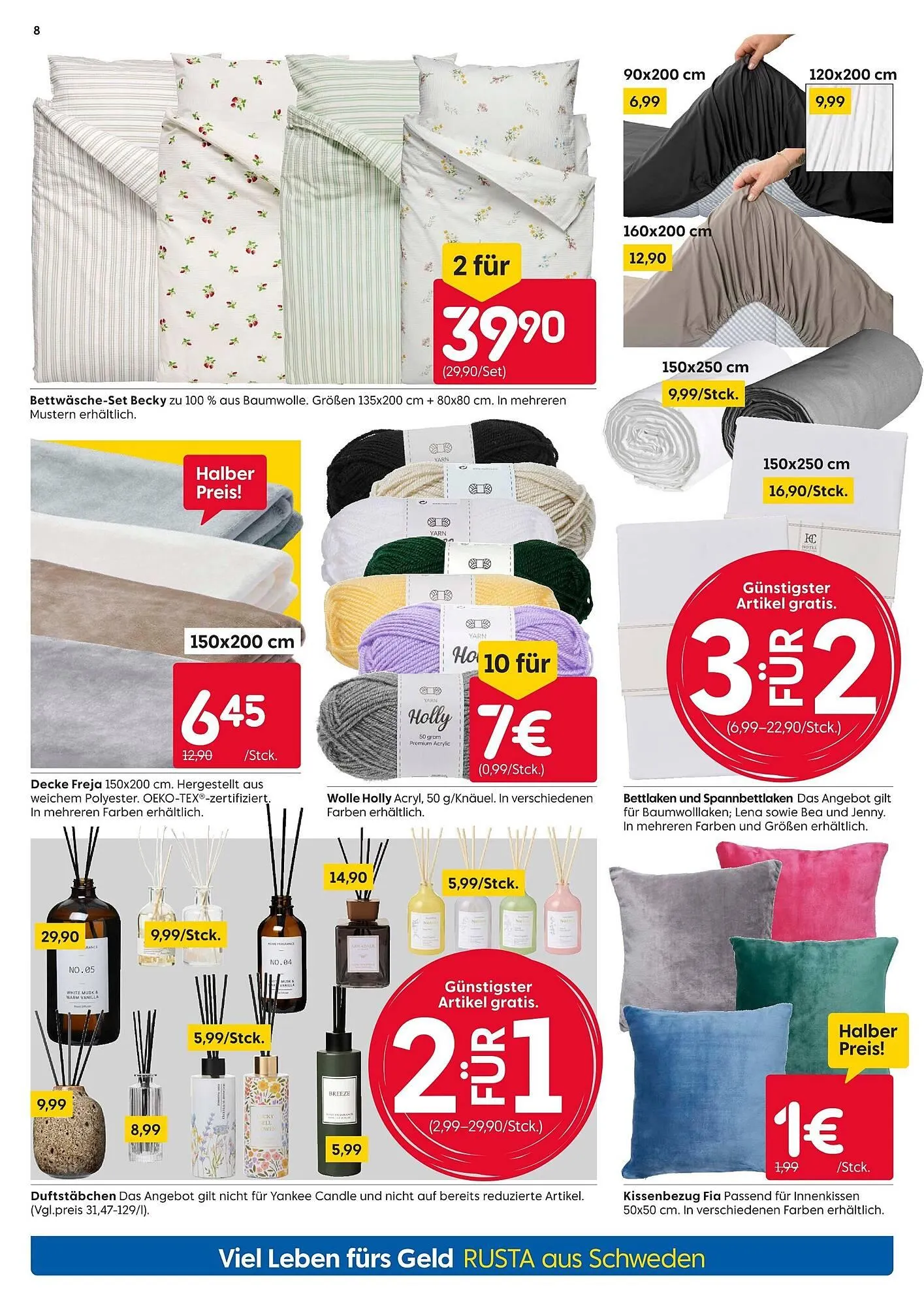 Rusta Prospekt von 28. März bis 3. April 2026 - Prospekt seite 8