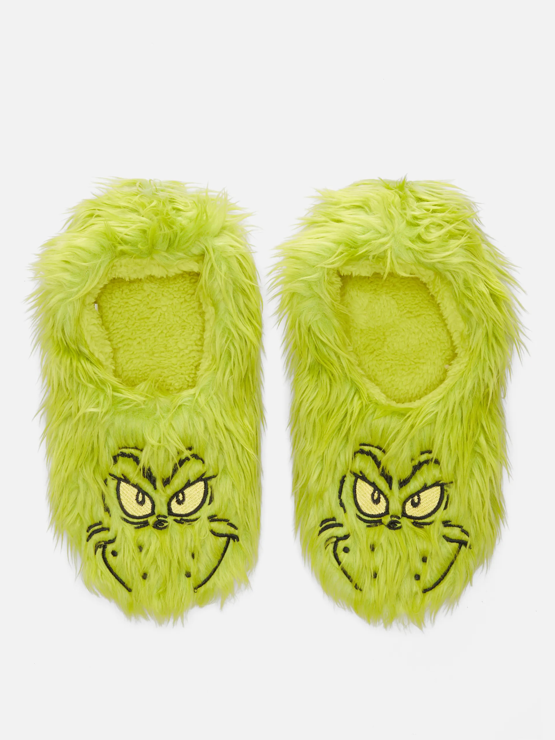 Pantufas estilo pezinhos O Grinch mulher