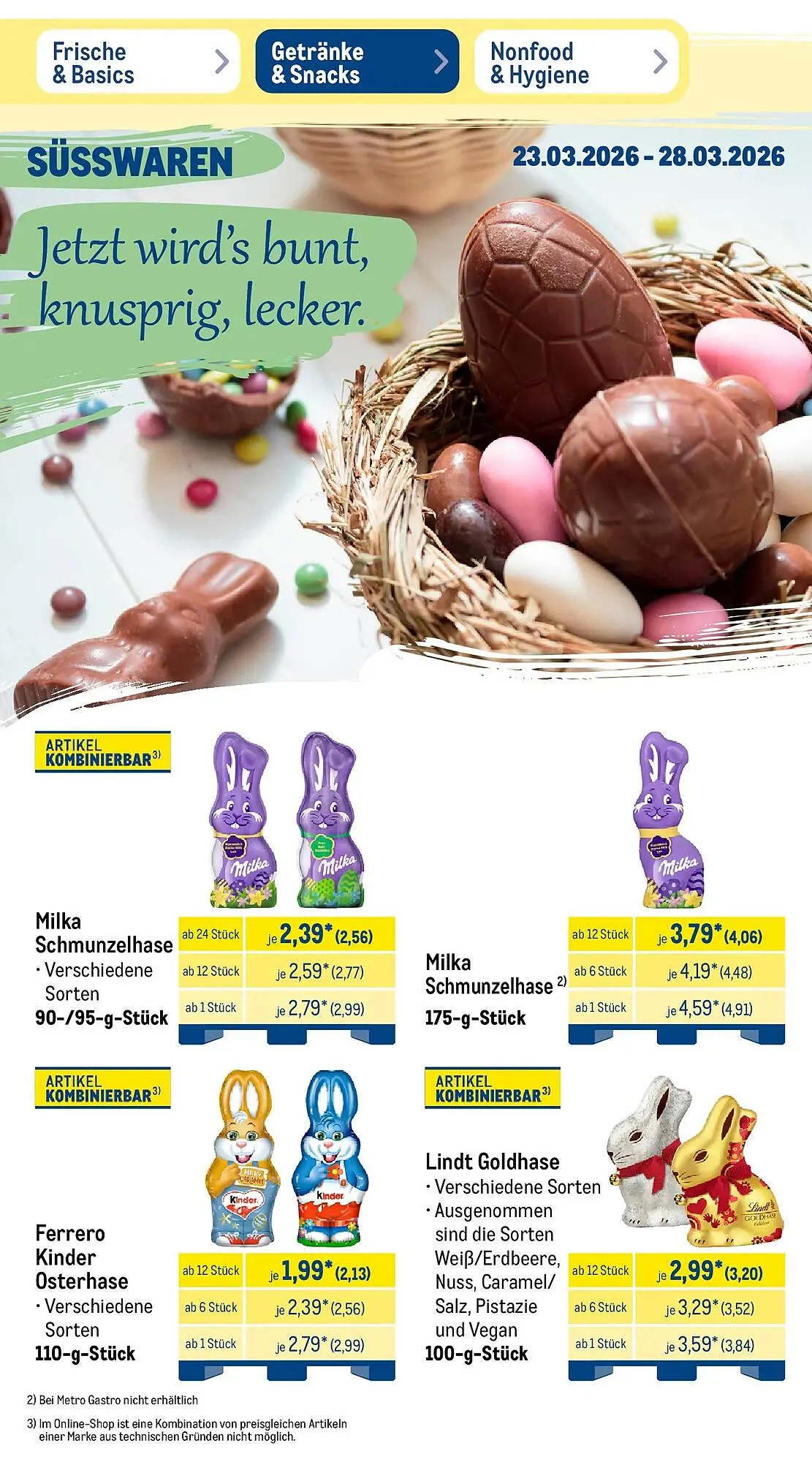 METRO Prospekt von 22. März bis 28. März 2026 - Prospekt seite 25