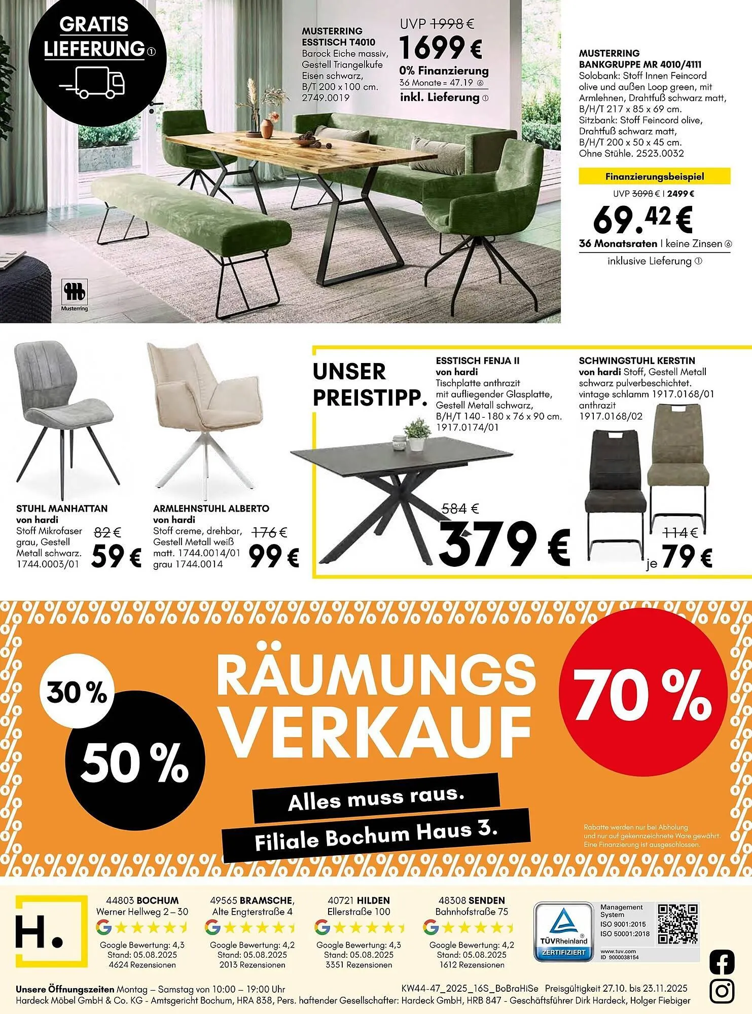 Hardeck Prospekt von 27. Oktober bis 9. November 2025 - Prospekt seite 16