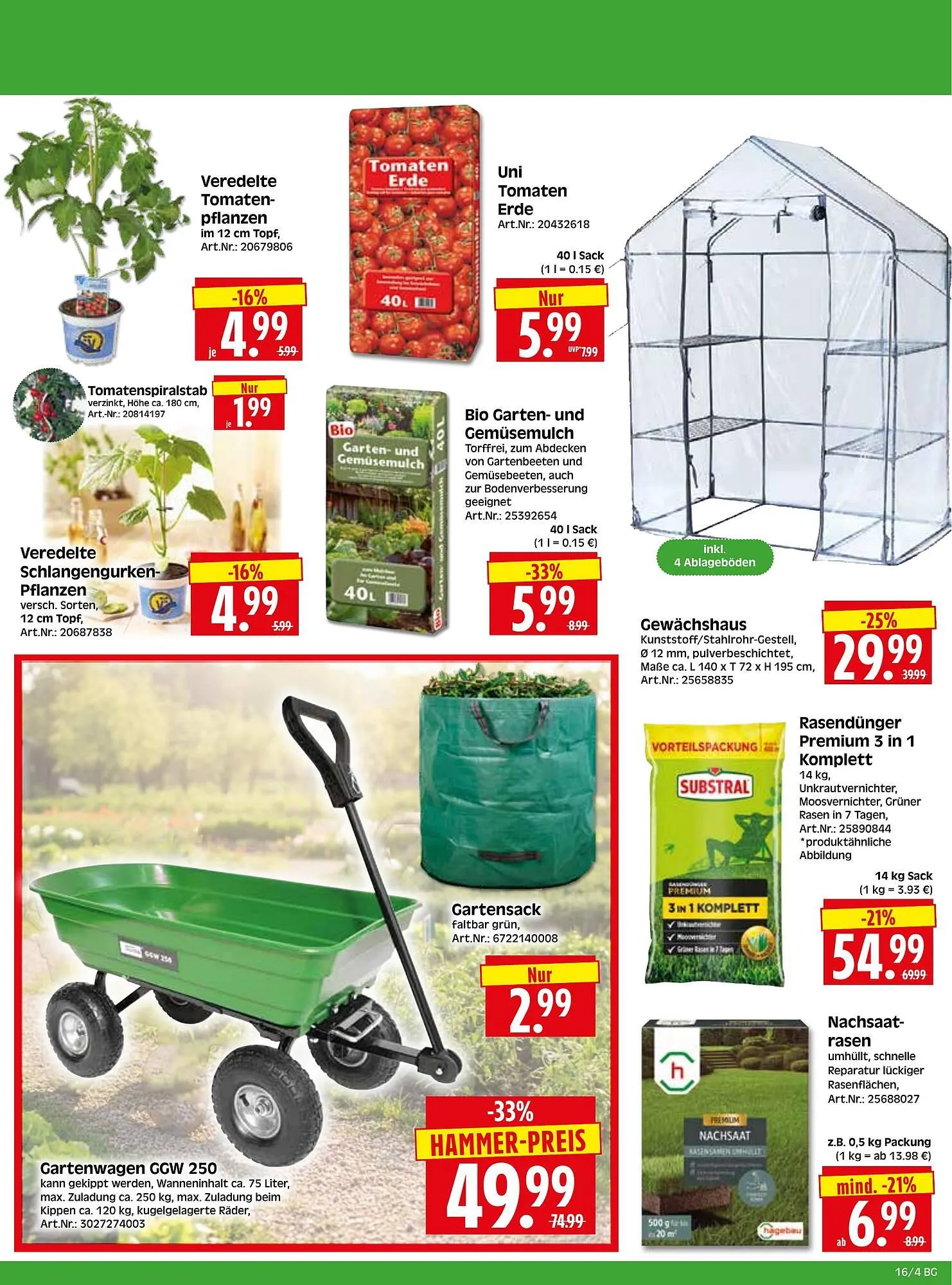 Herkules Baumarkt Prospekt von 13. April bis 18. April 2026 - Prospekt seite 4