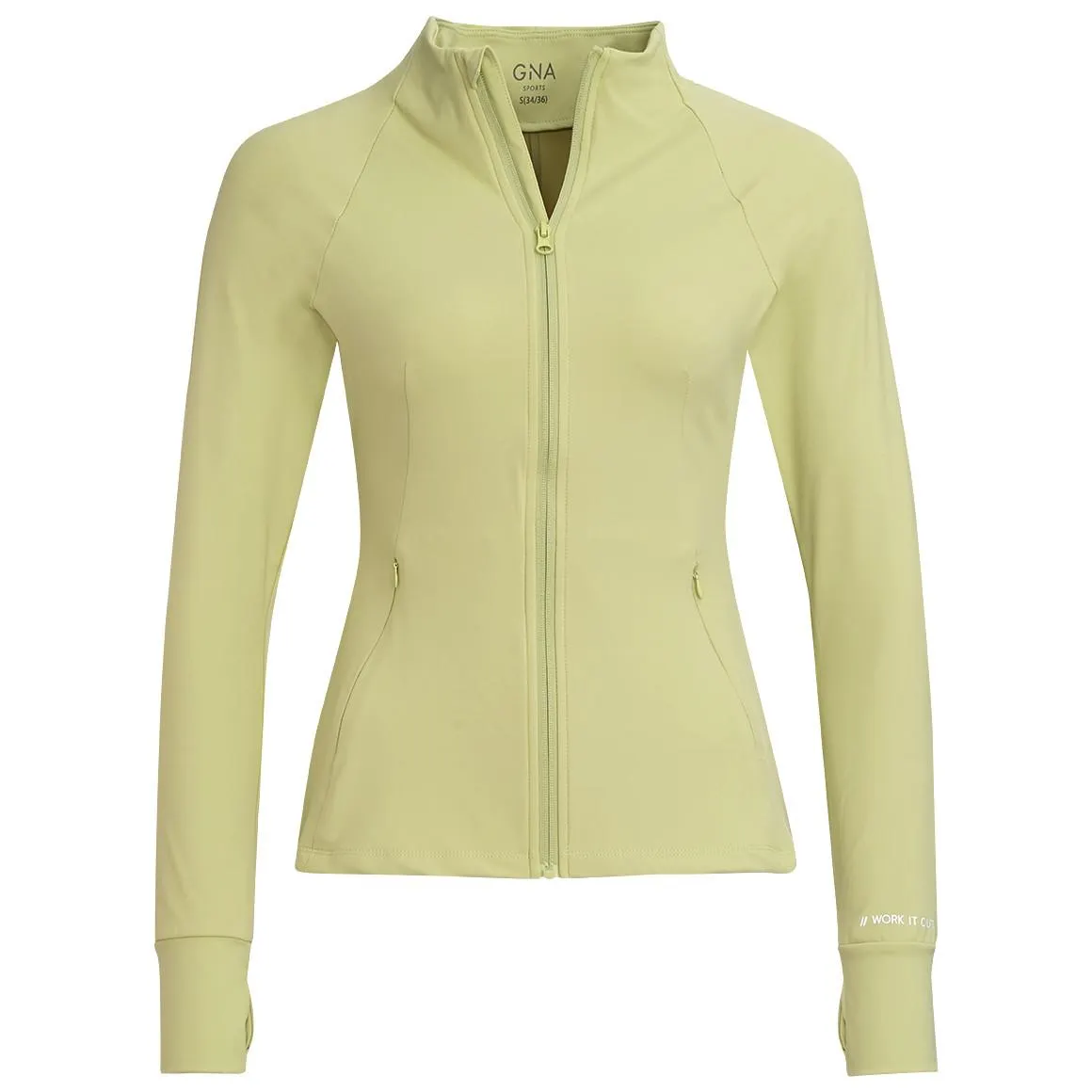 Damen Sport-Jacke mit Reißverschluss