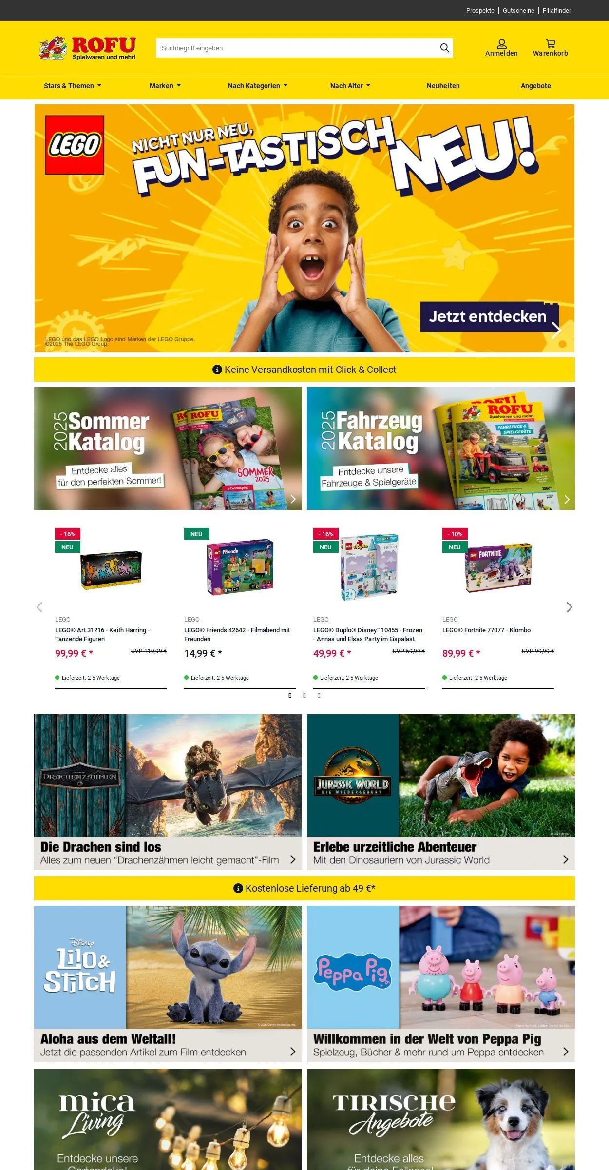 ROFU Kinderland Aktueller Prospekt von 9. Juni bis 18. Juni 2025 - Prospekt seite 1