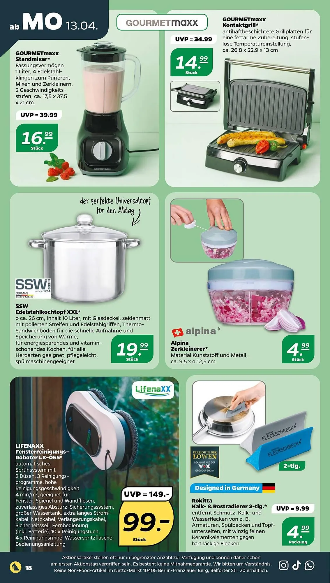 NETTO Prospekt von 13. April bis 18. April 2026 - Prospekt seite 22