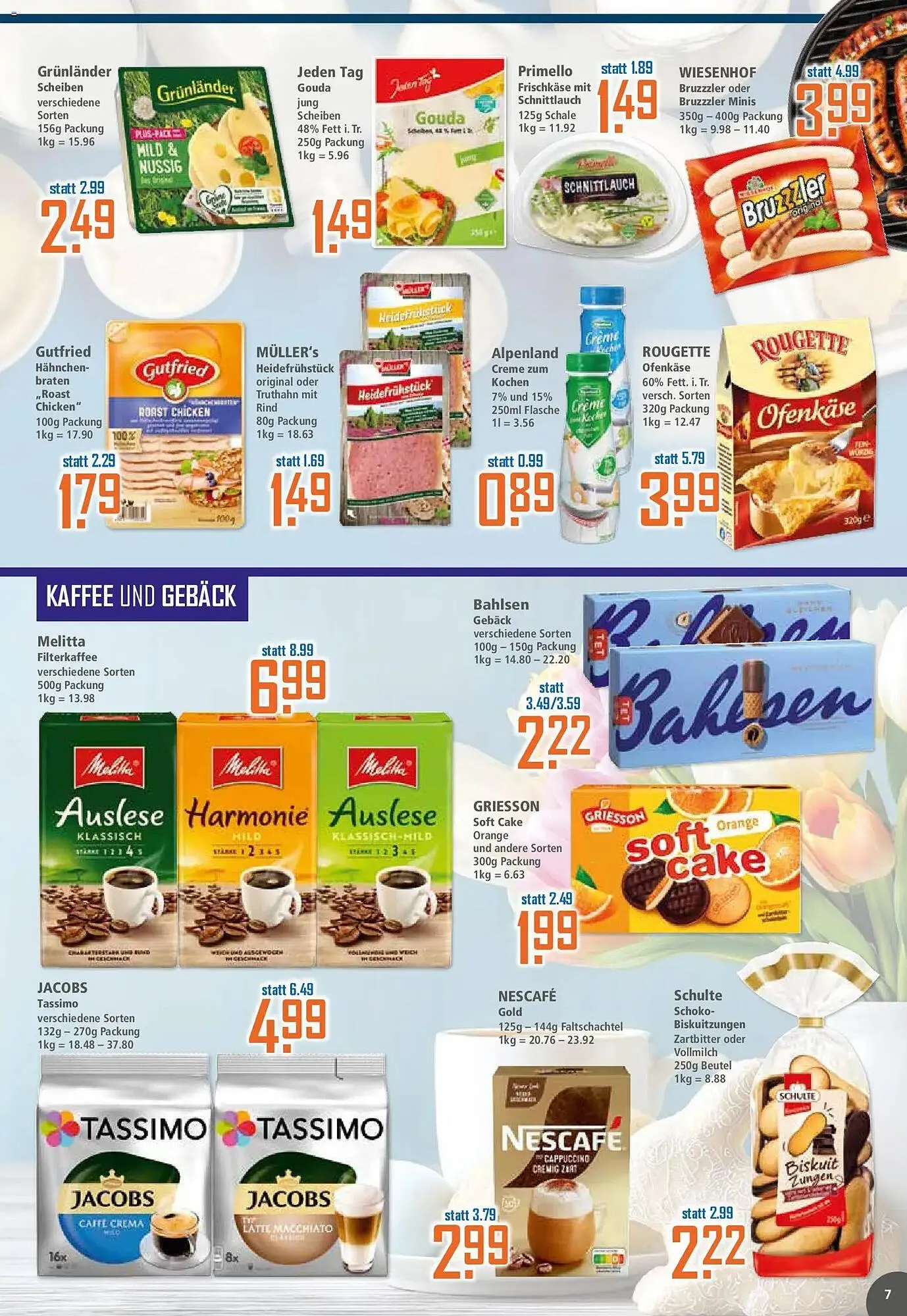 Klaas und Kock Prospekt von 23. März bis 28. März 2026 - Prospekt seite 7