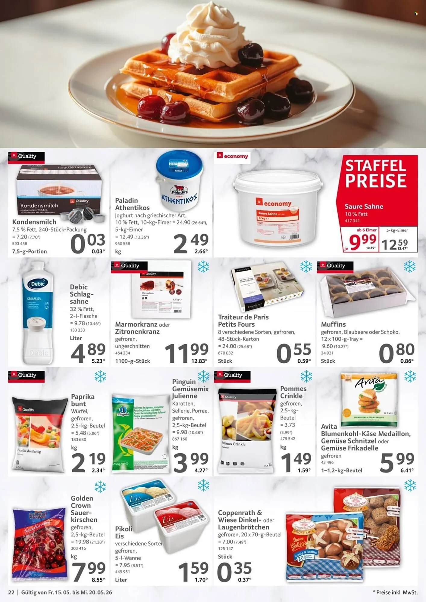 Selgros Prospekt von 15. Mai bis 20. Mai 2026 - Prospekt seite 22