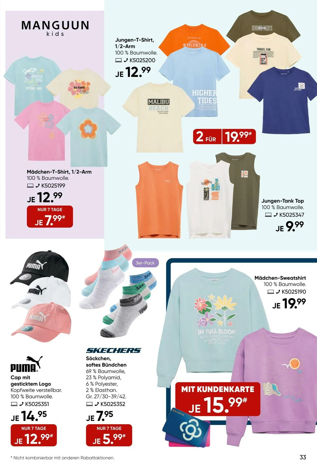 GALERIA Kaufhof Aktueller Prospekt von 19. März bis 25. März 2025 - Prospekt seite 33