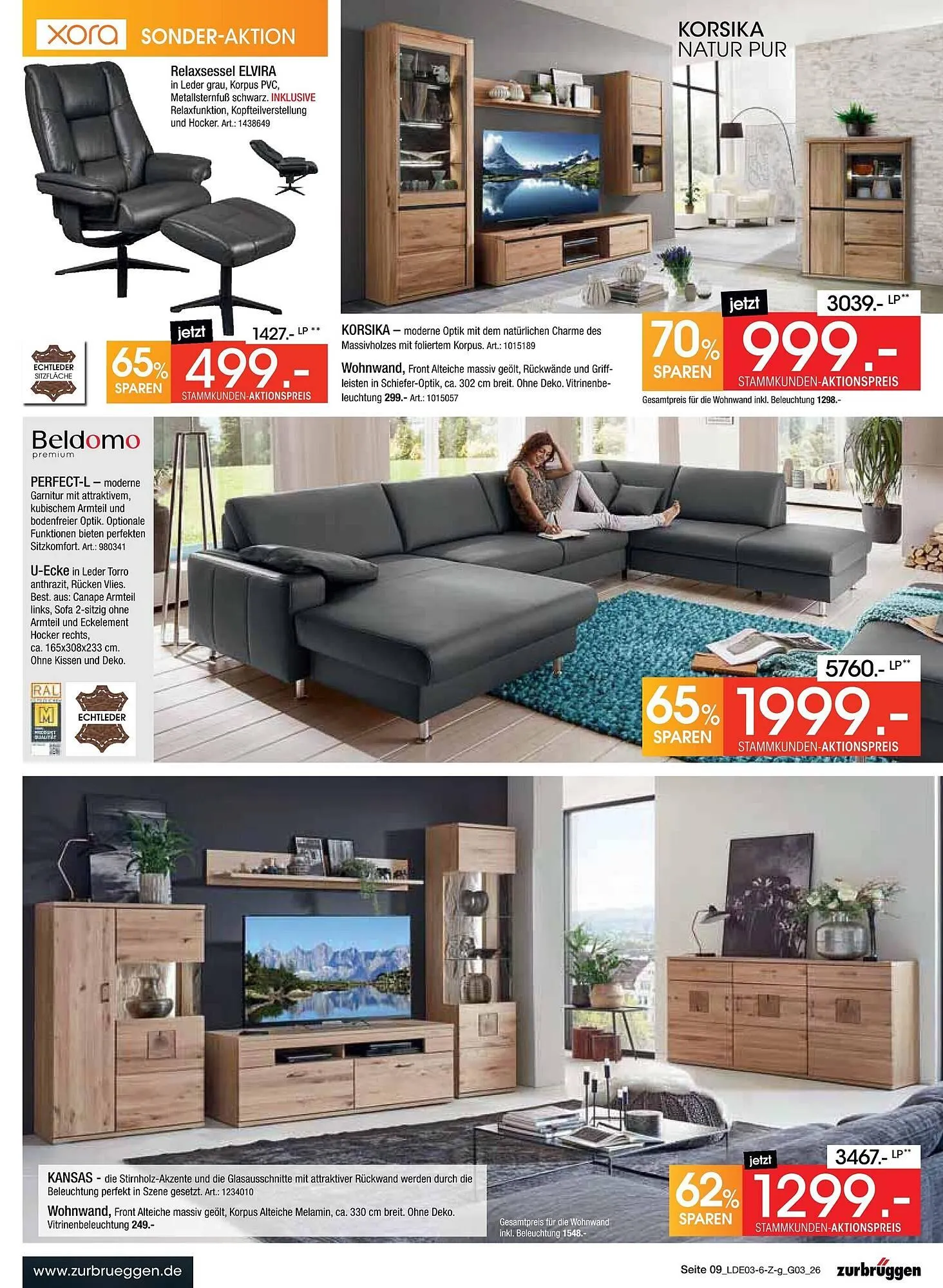 Zurbrüggen Prospekt von 14. März bis 28. März 2026 - Prospekt seite 9