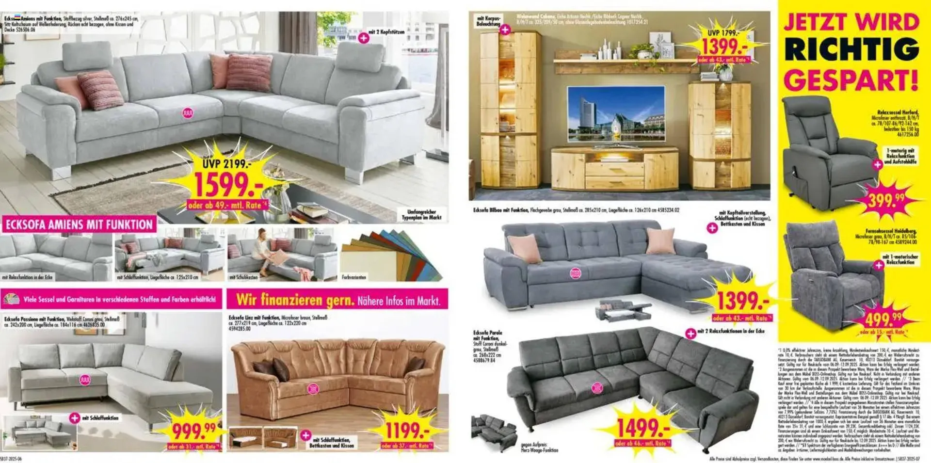 Möbel Boss Prospekt von 6. September bis 12. September 2025 - Prospekt seite 4