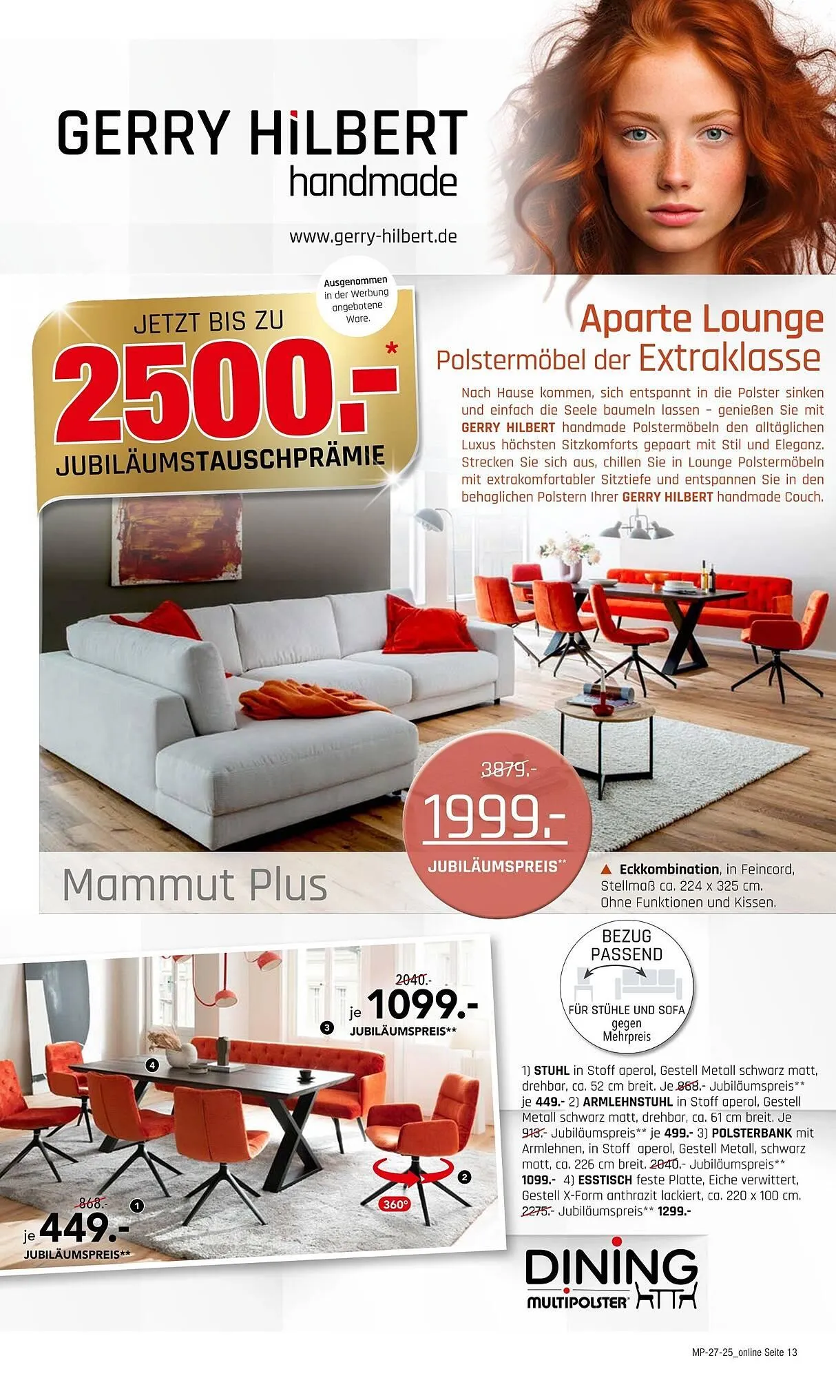 Multipolster Prospekt von 10. Juli bis 2. August 2025 - Prospekt seite 13