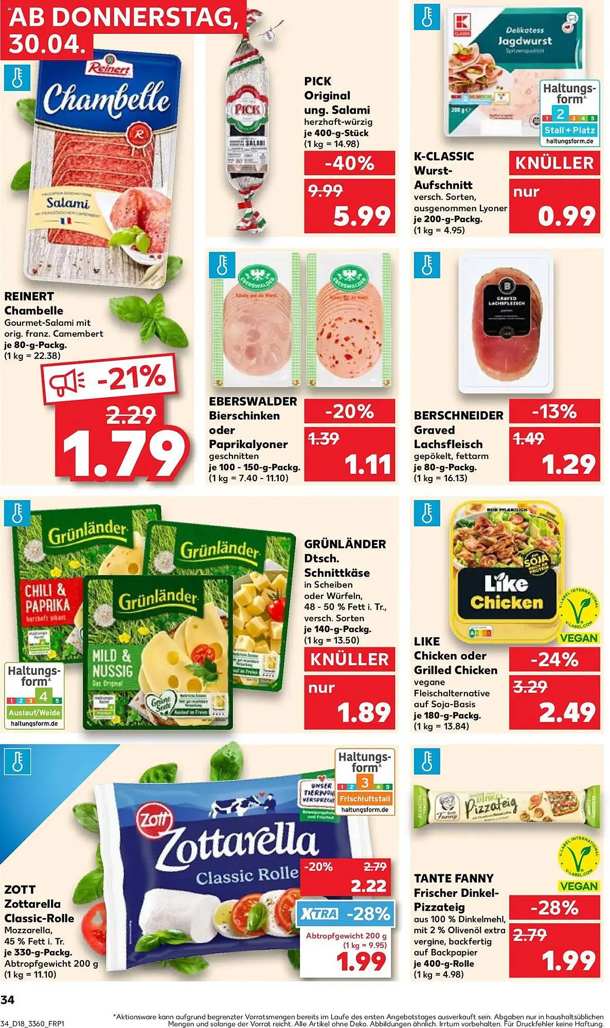 Kaufland Prospekt von 30. April bis 6. Mai 2026 - Prospekt seite 34