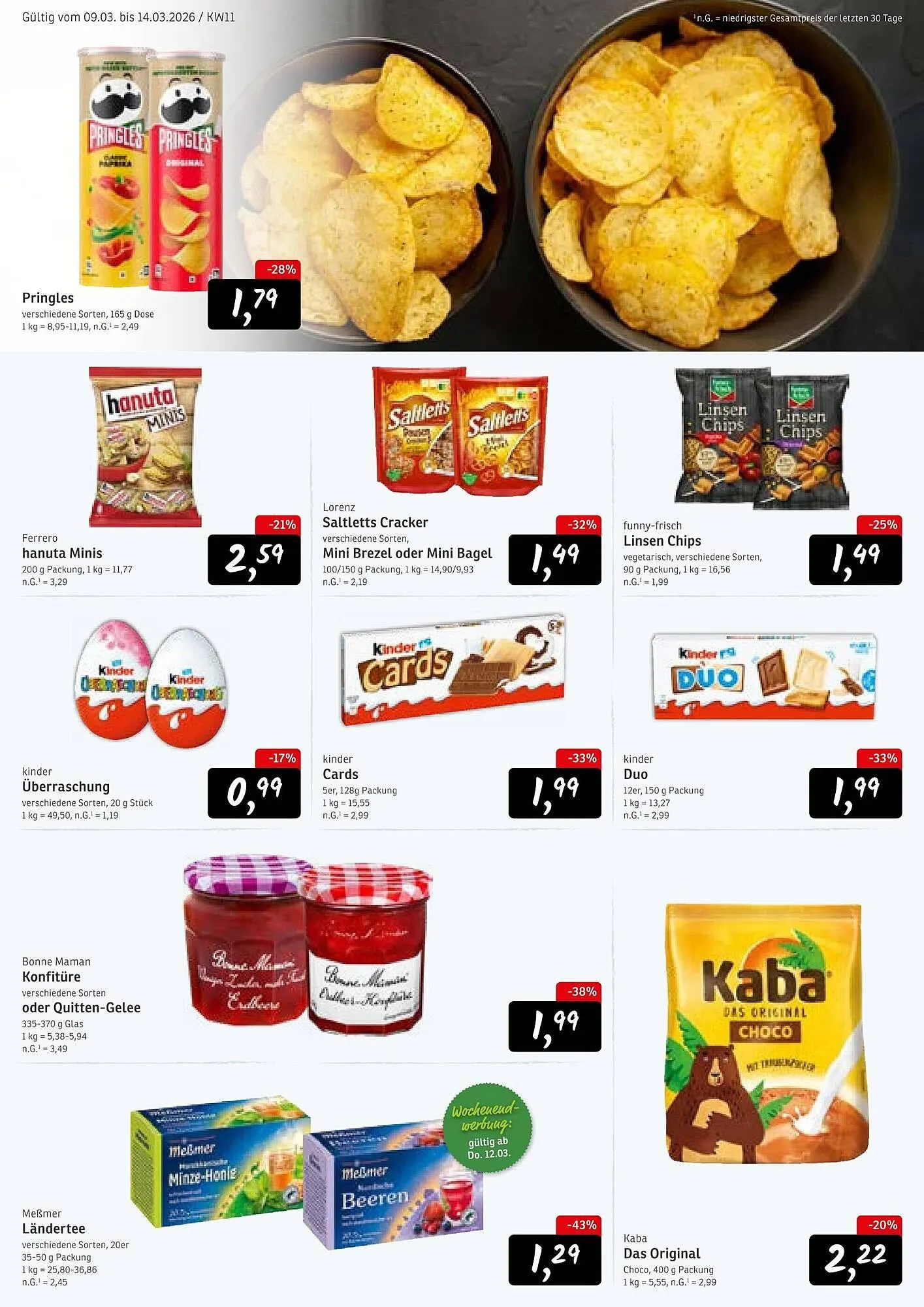 KONSUM Prospekt von 9. März bis 14. März 2026 - Prospekt seite 8