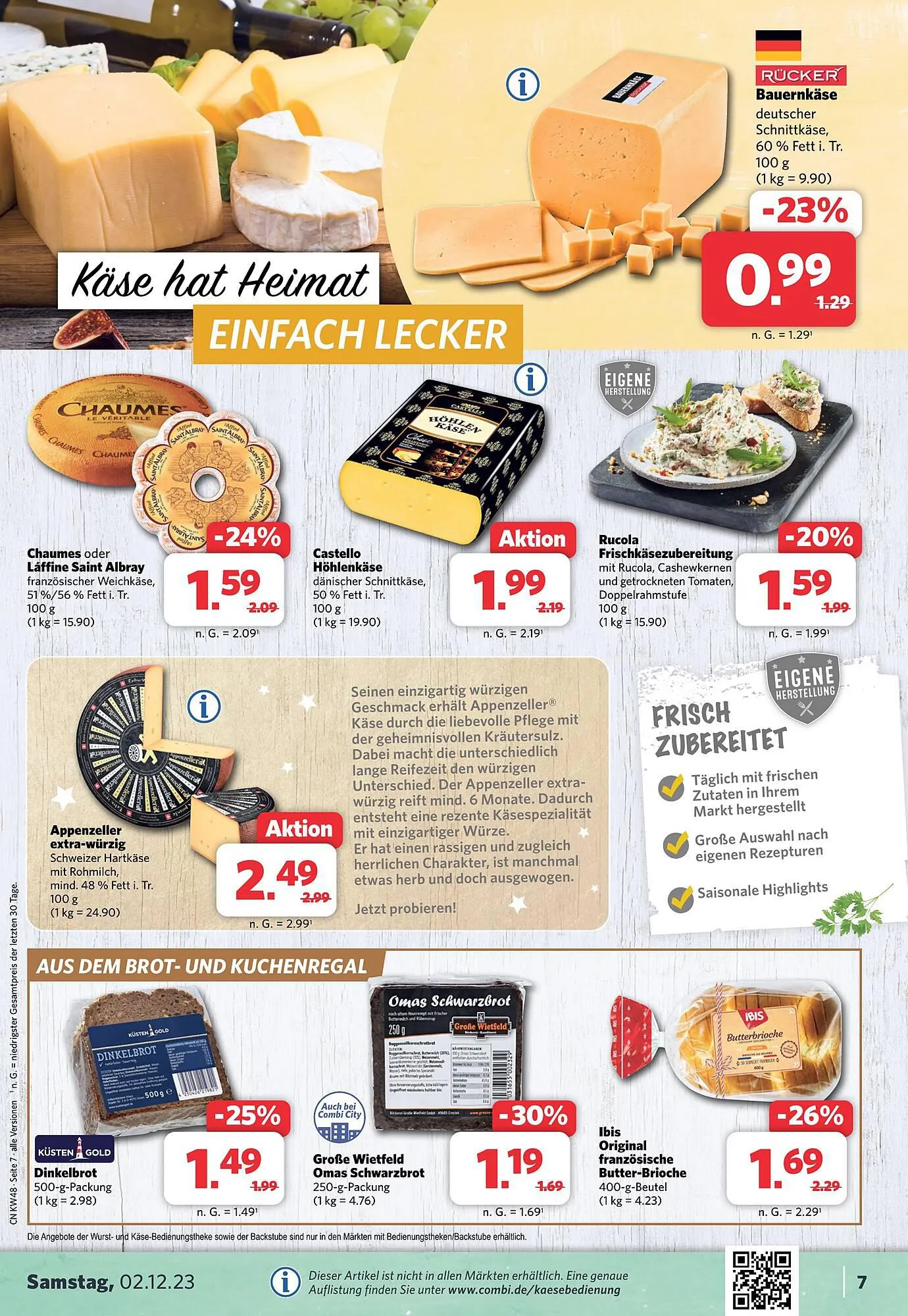 Combi Markt DE folder van 26 november tot 2 december 2023 - Folder pagina 7