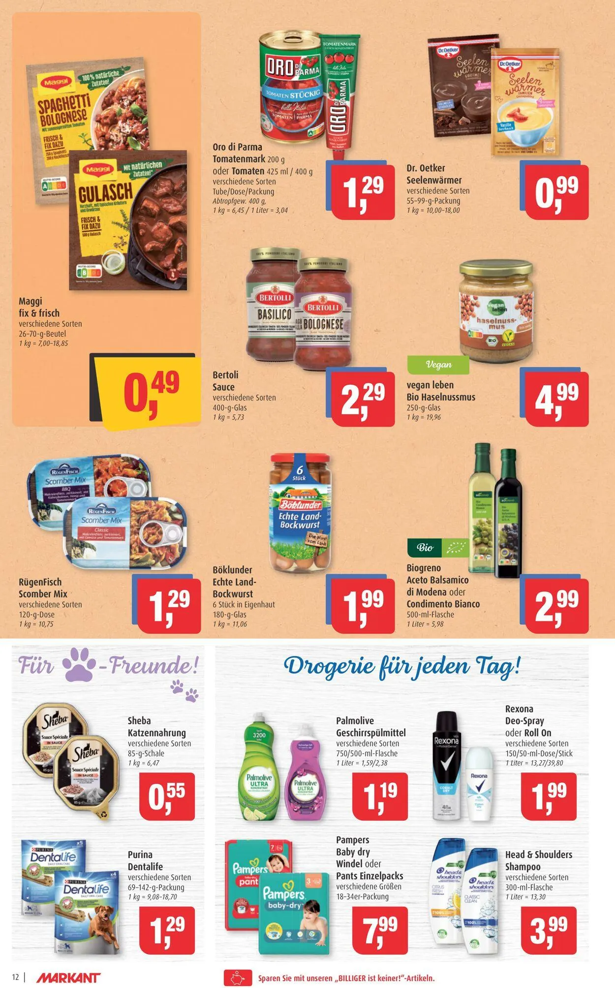 Markant Aktueller Prospekt von 2. August bis 16. August 2025 - Prospekt seite 12