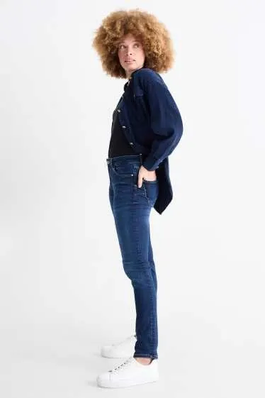 Slim jeans - mid-rise waist - shaping jeans - LYCRA®