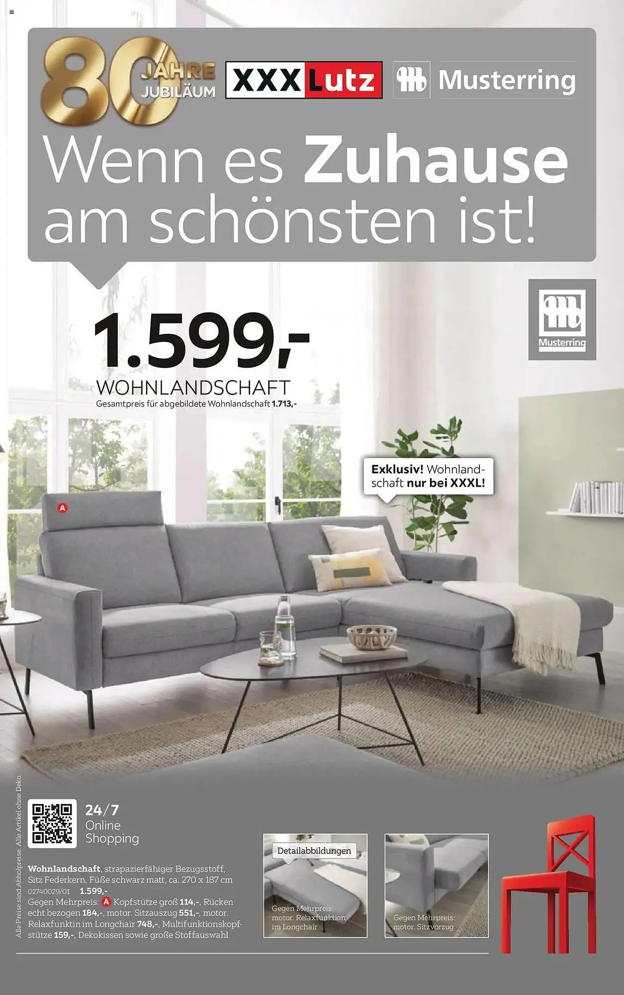 XXXLutz Prospekt von 13. April bis 27. April 2025 - Prospekt seite 1