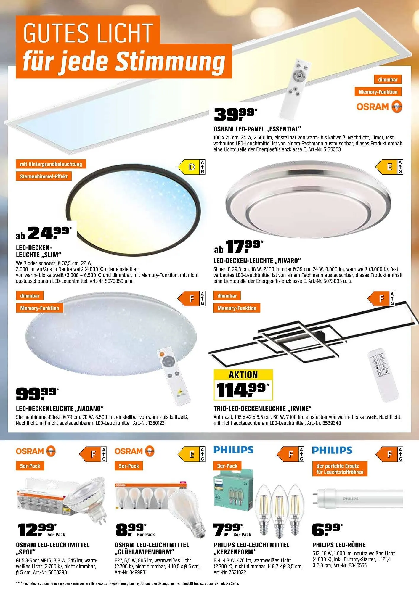 OBI Prospekt von 1. Dezember bis 14. Dezember 2025 - Prospekt seite 11