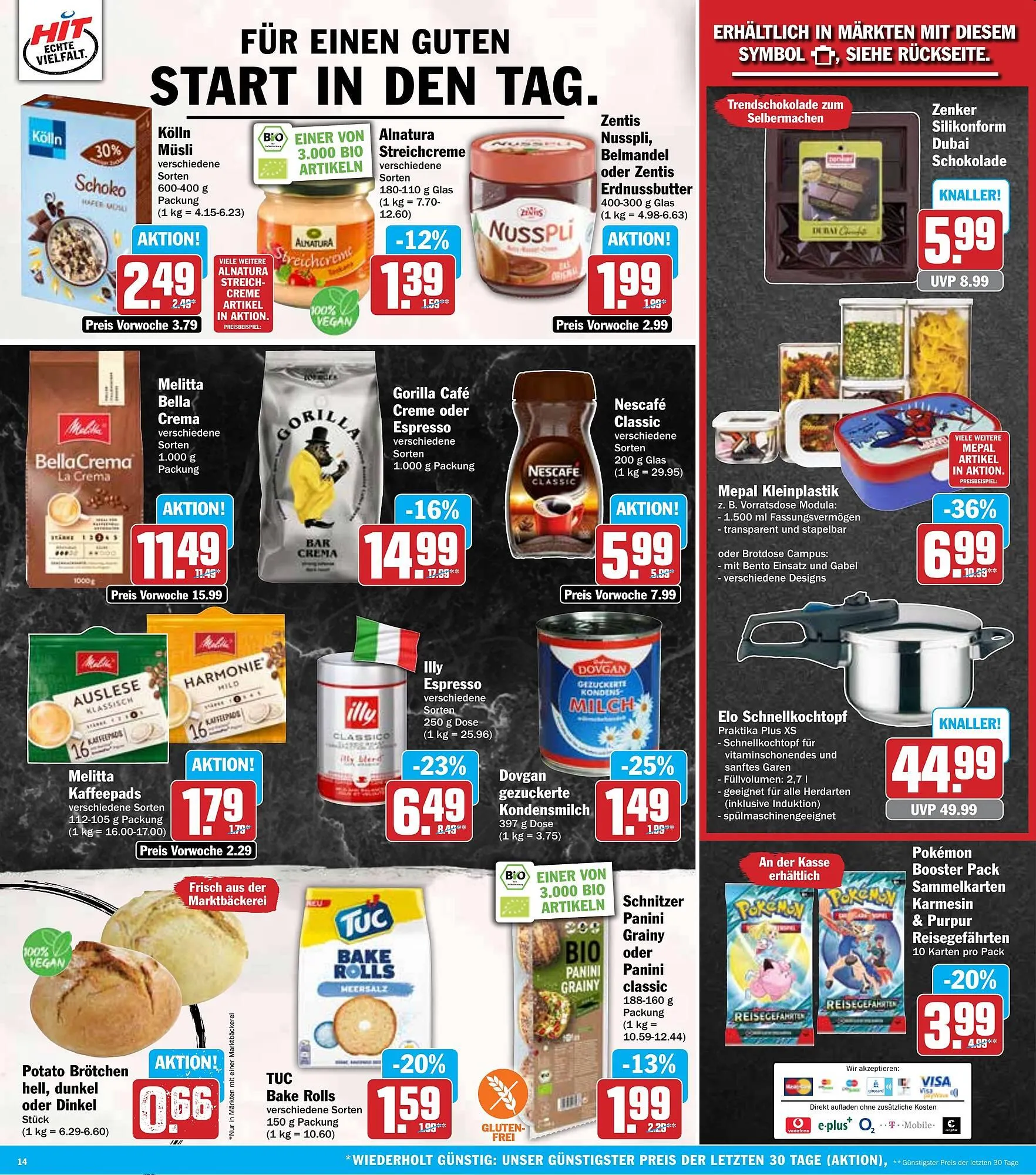 Hit Prospekt von 31. März bis 5. April 2025 - Prospekt seite 14