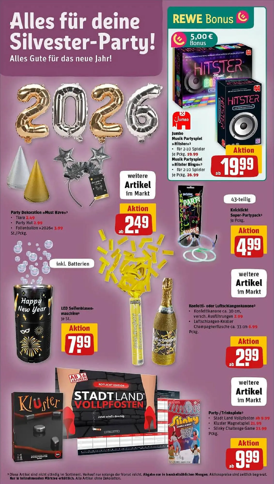 REWE Prospekt von 29. Dezember bis 4. Januar 2026 - Prospekt seite 28