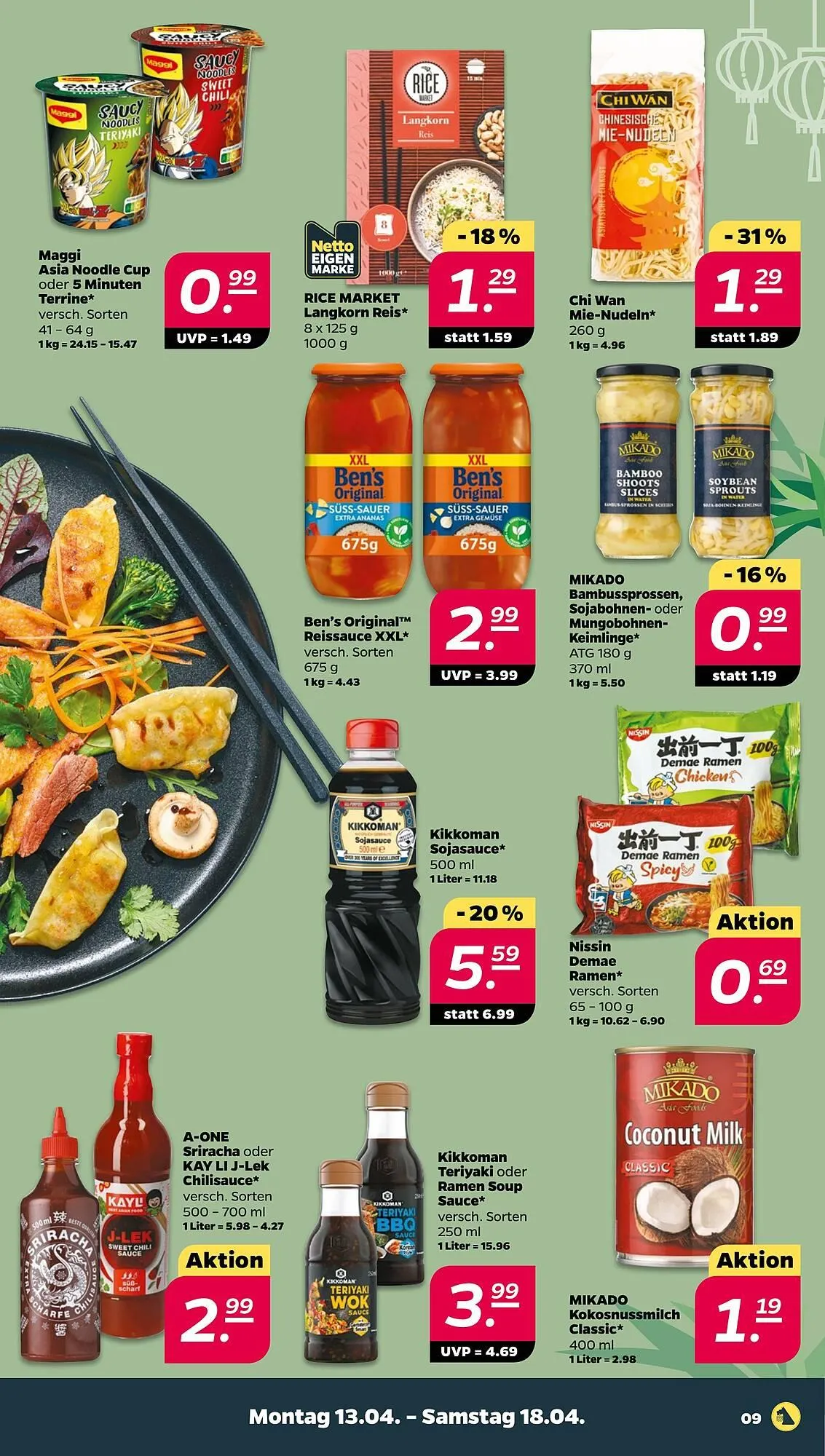 NETTO Prospekt von 13. April bis 18. April 2026 - Prospekt seite 9