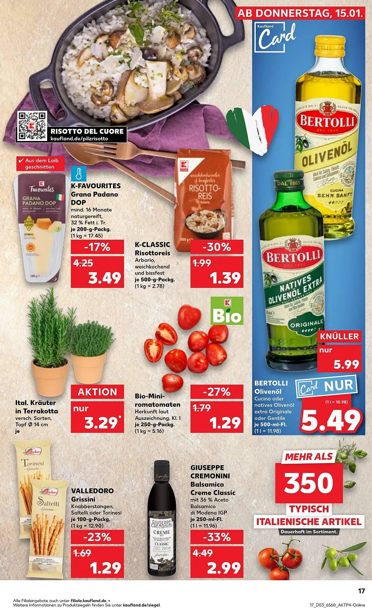 Kaufland Prospekt von 15. Januar bis 21. Januar 2026 - Prospekt seite 17