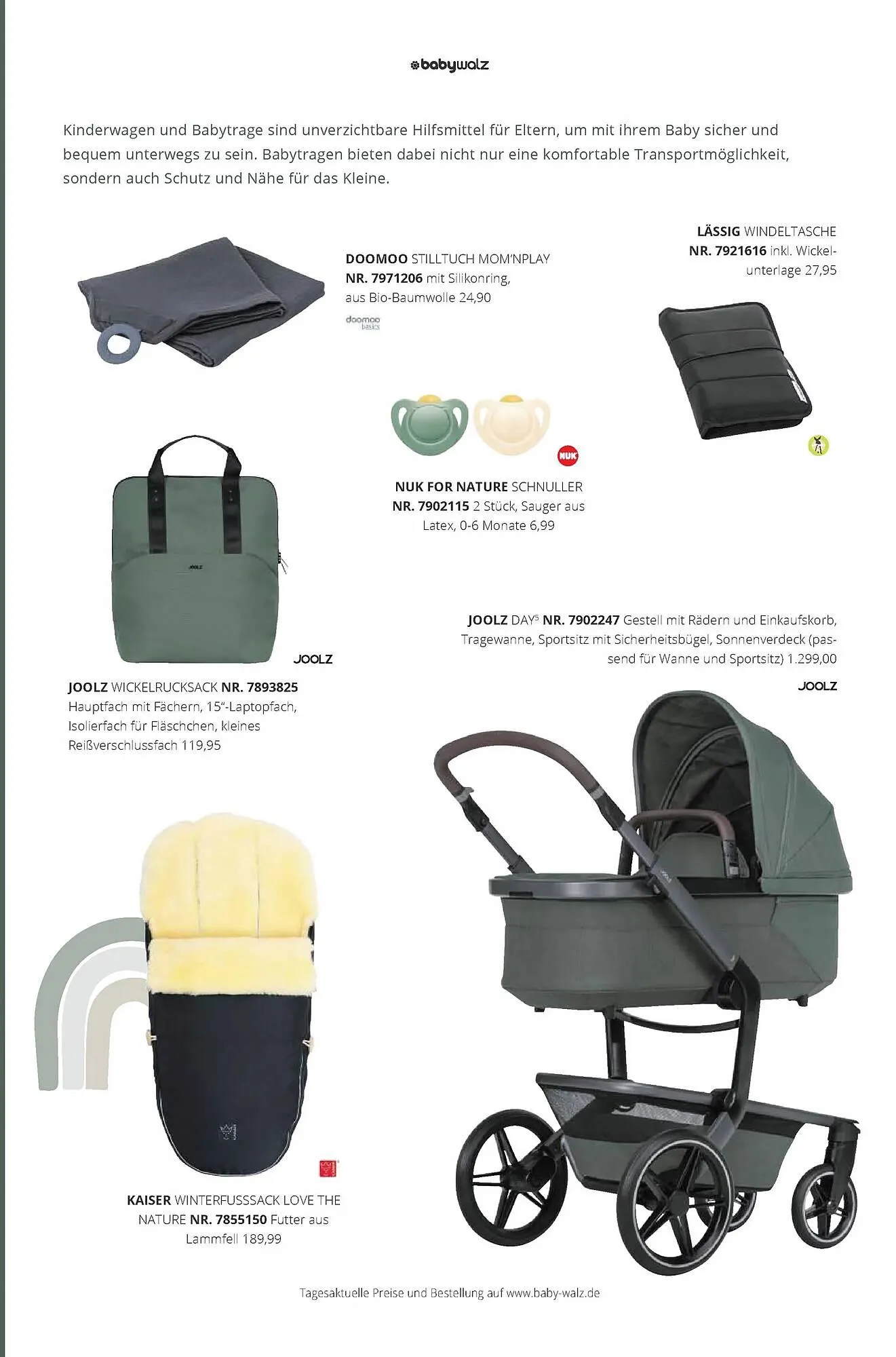 Baby Walz Prospekt von 29. November bis 1. Februar 2025 - Prospekt seite 73