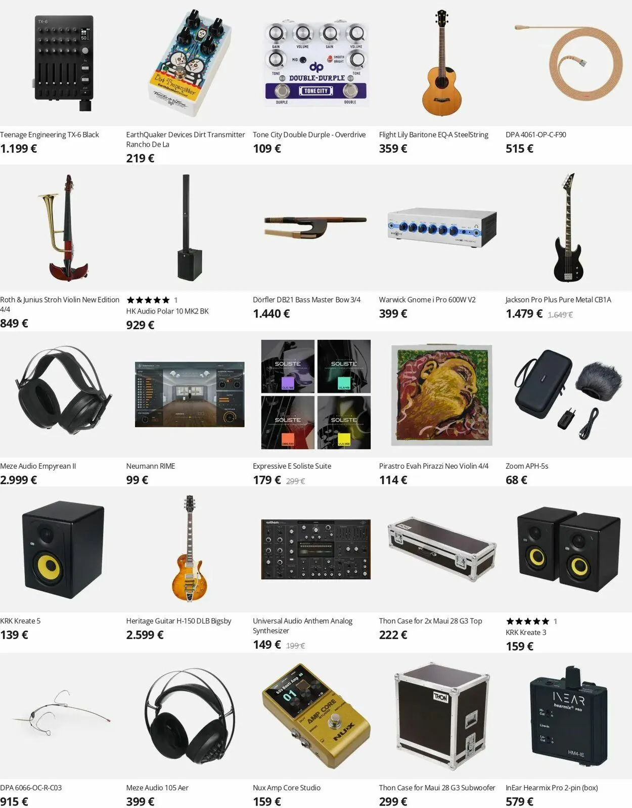 Thomann Aktueller Prospekt von 14. Juli bis 23. Juli 2025 - Prospekt seite 3