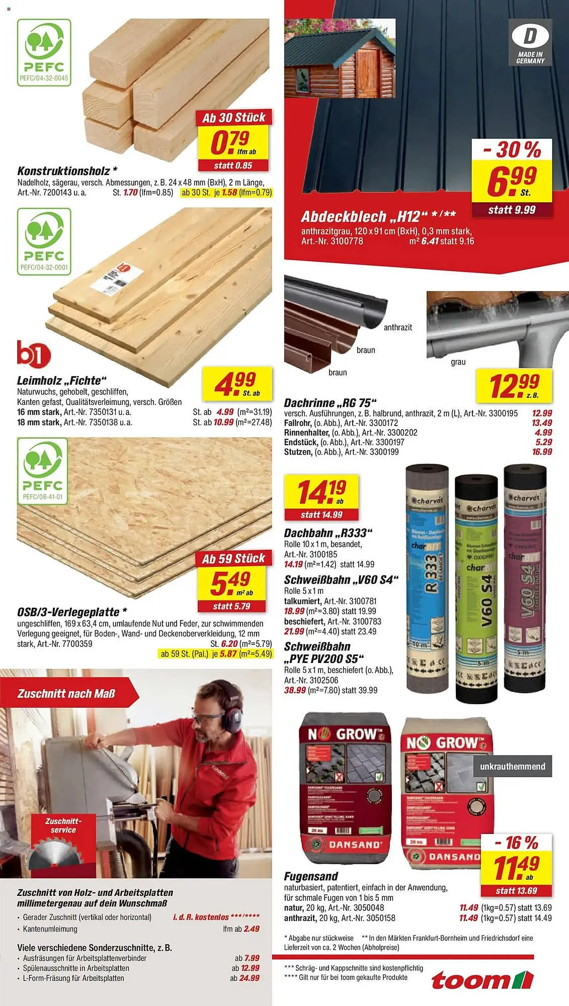 Toom Baumarkt Prospekt von 25. April bis 1. Mai 2026 - Prospekt seite 25