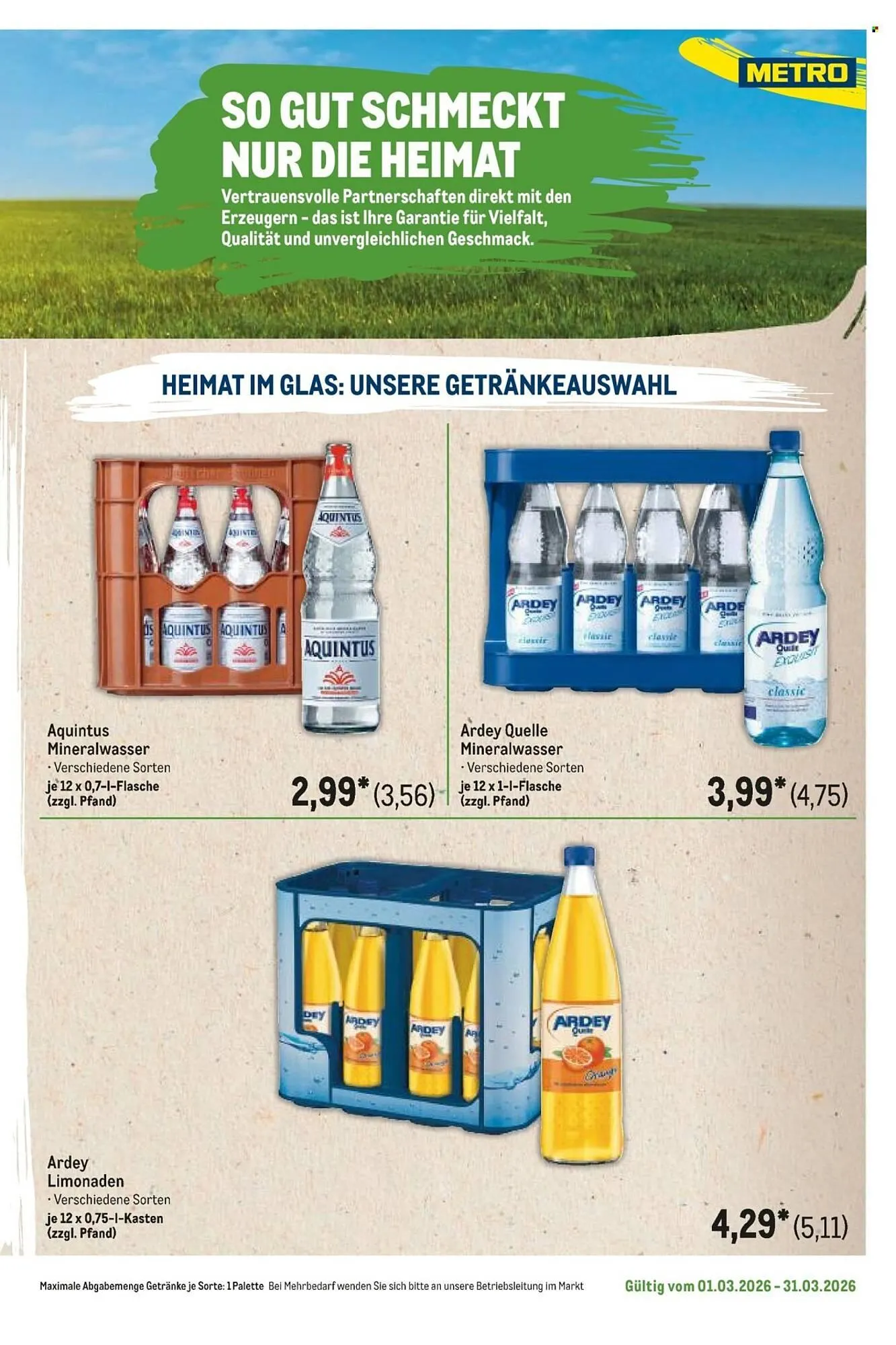 METRO Prospekt von 1. März bis 31. März 2026 - Prospekt seite 35