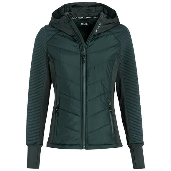 Damen Sport-Jacke mit Kapuze