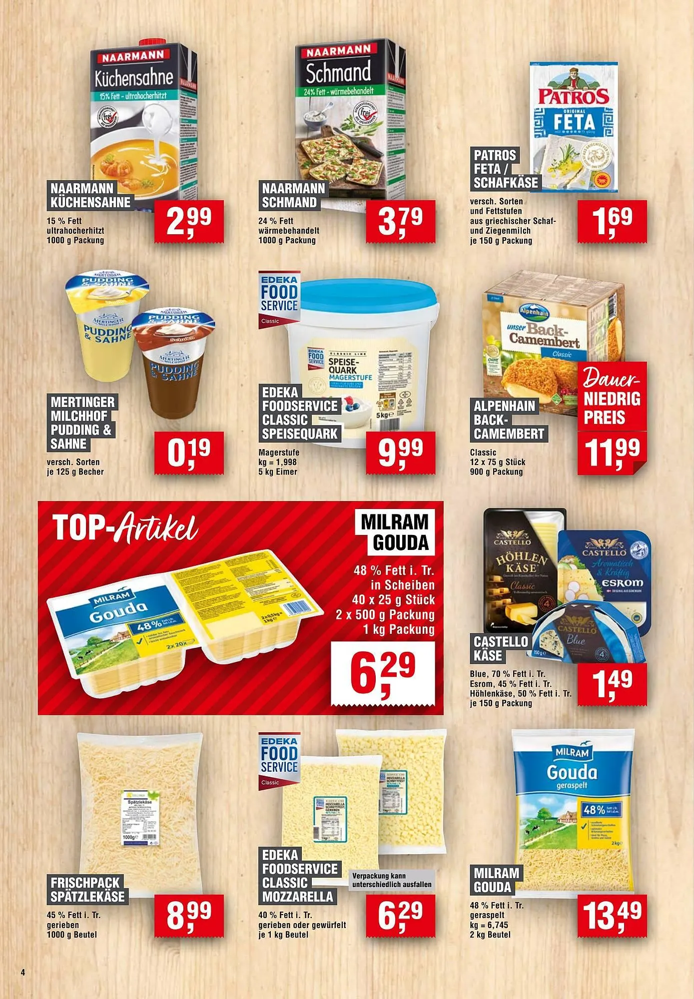 Hörl Getränke Prospekt von 20. März bis 26. März 2025 - Prospekt seite 4