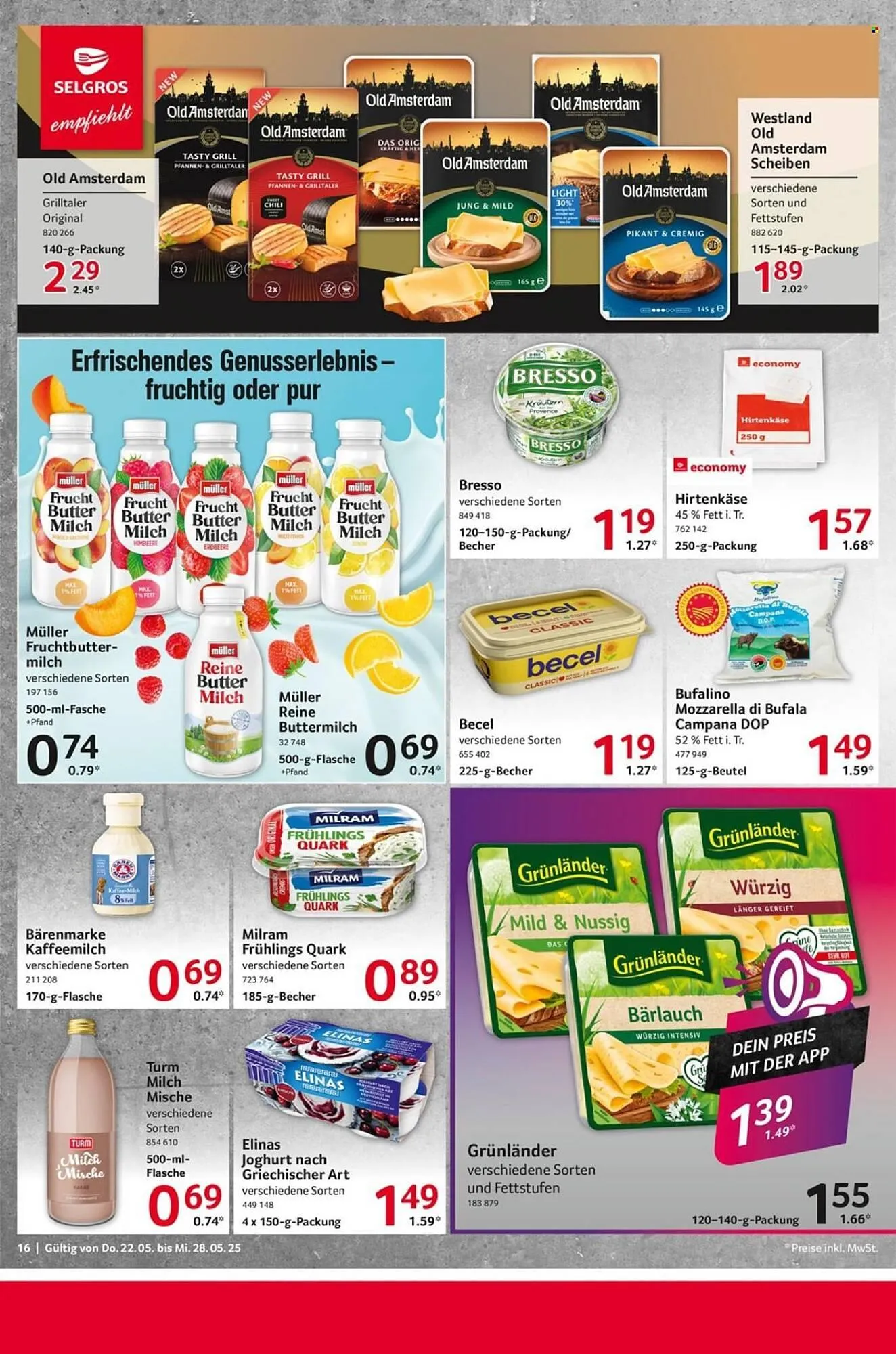 Selgros Prospekt von 22. Mai bis 28. Mai 2025 - Prospekt seite 16
