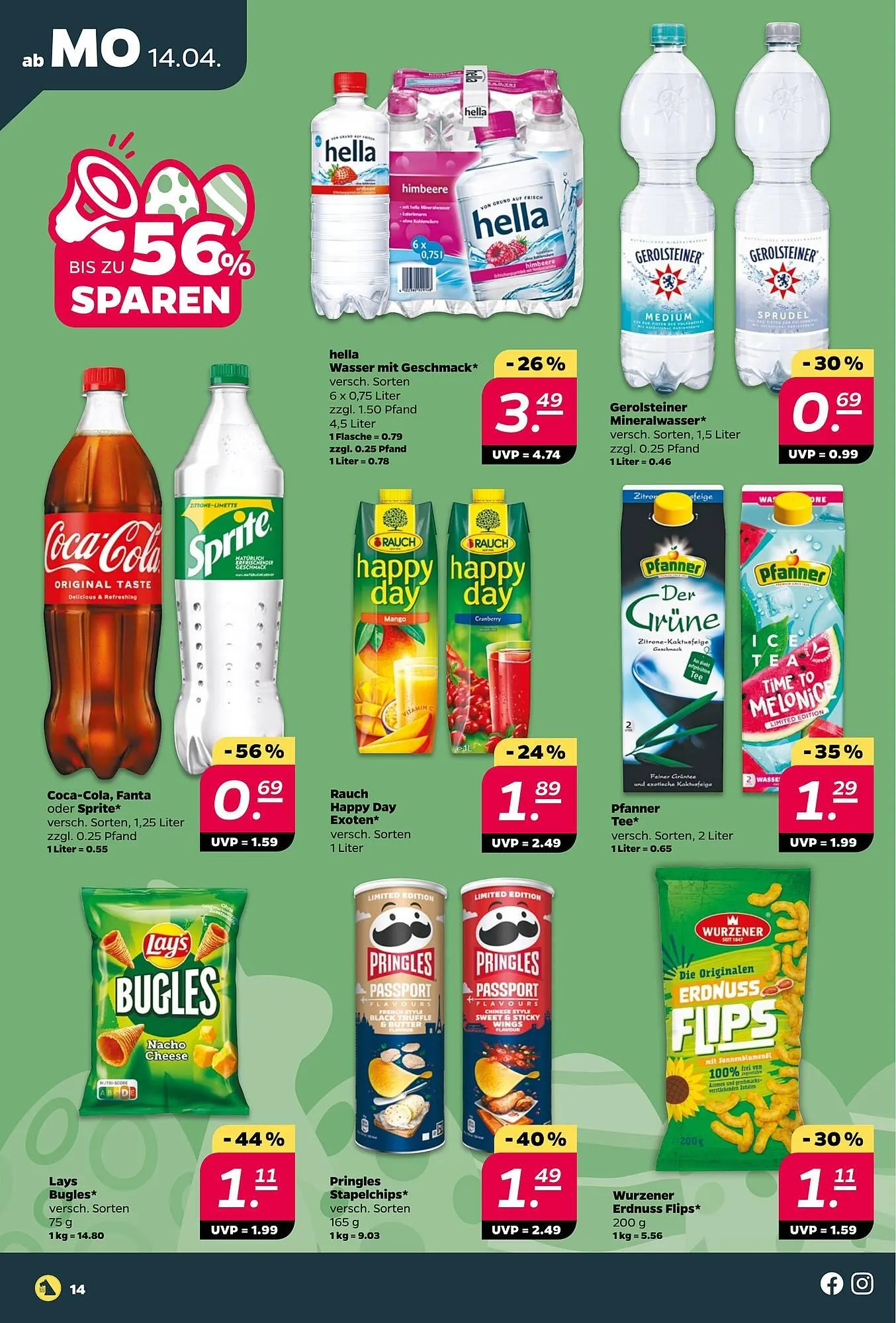 NETTO Prospekt von 14. April bis 19. April 2025 - Prospekt seite 14