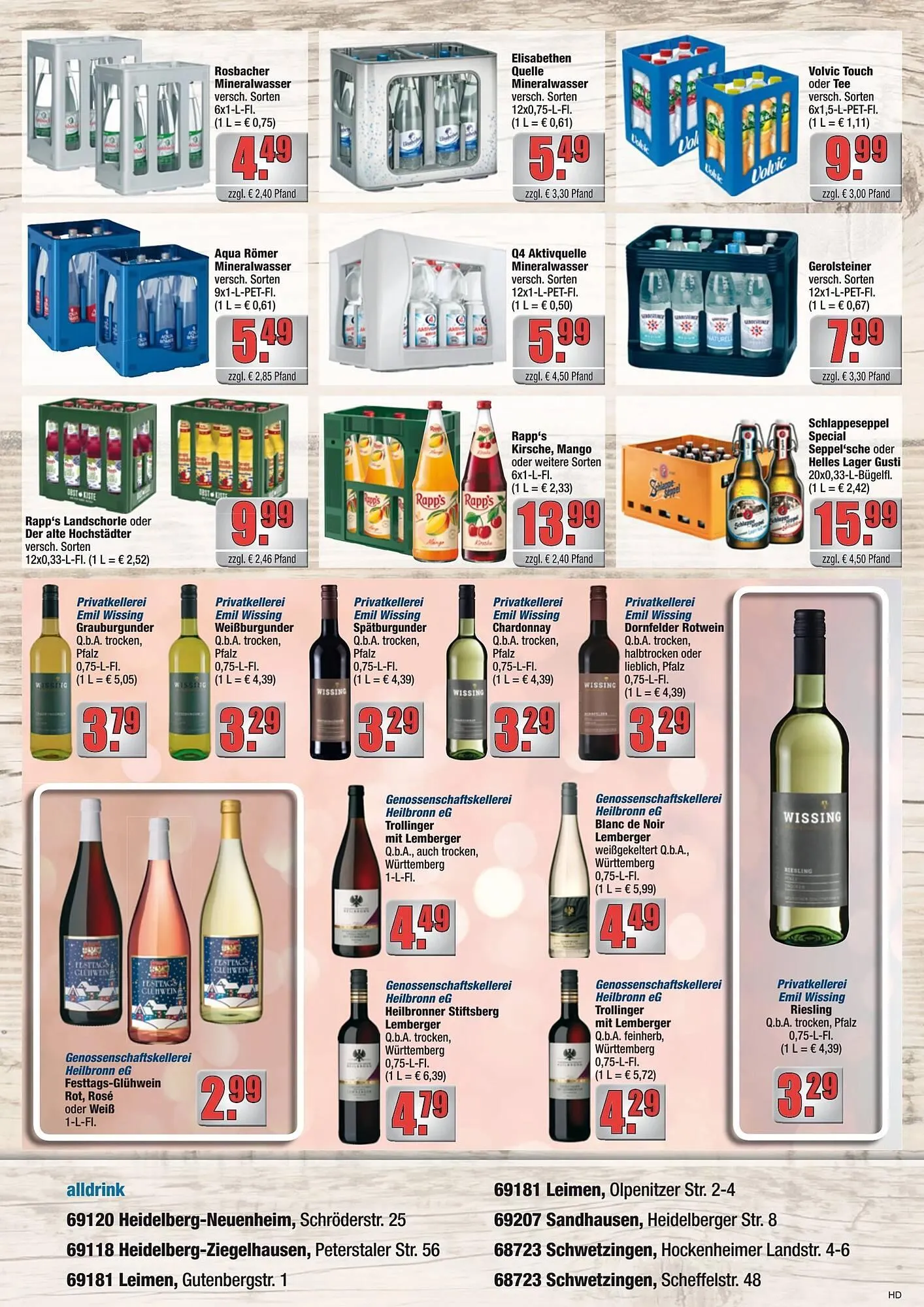 Alldrink Prospekt von 24. November bis 7. Dezember 2025 - Prospekt seite 4