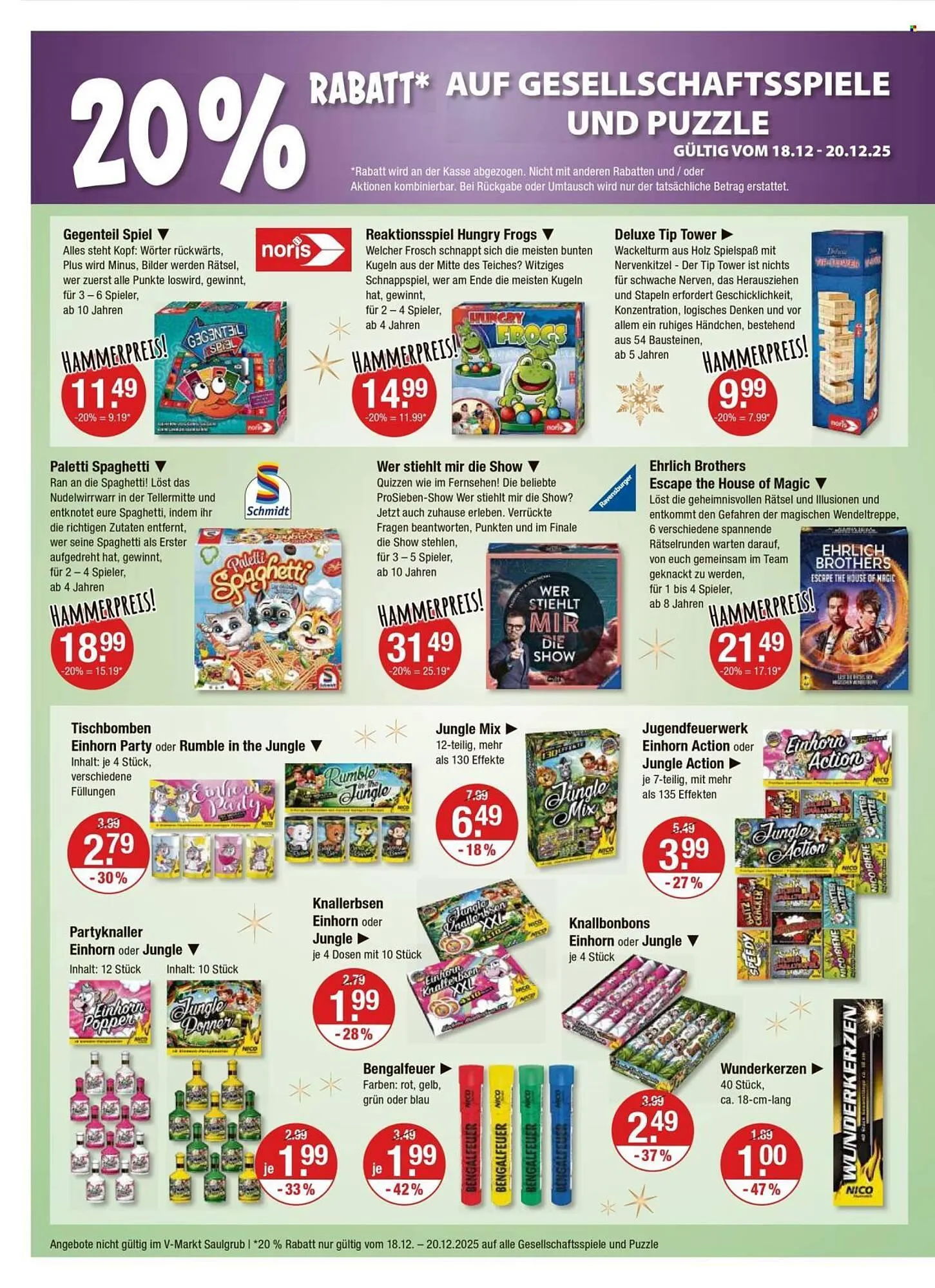 V Markt Prospekt von 18. Dezember bis 24. Dezember 2025 - Prospekt seite 14