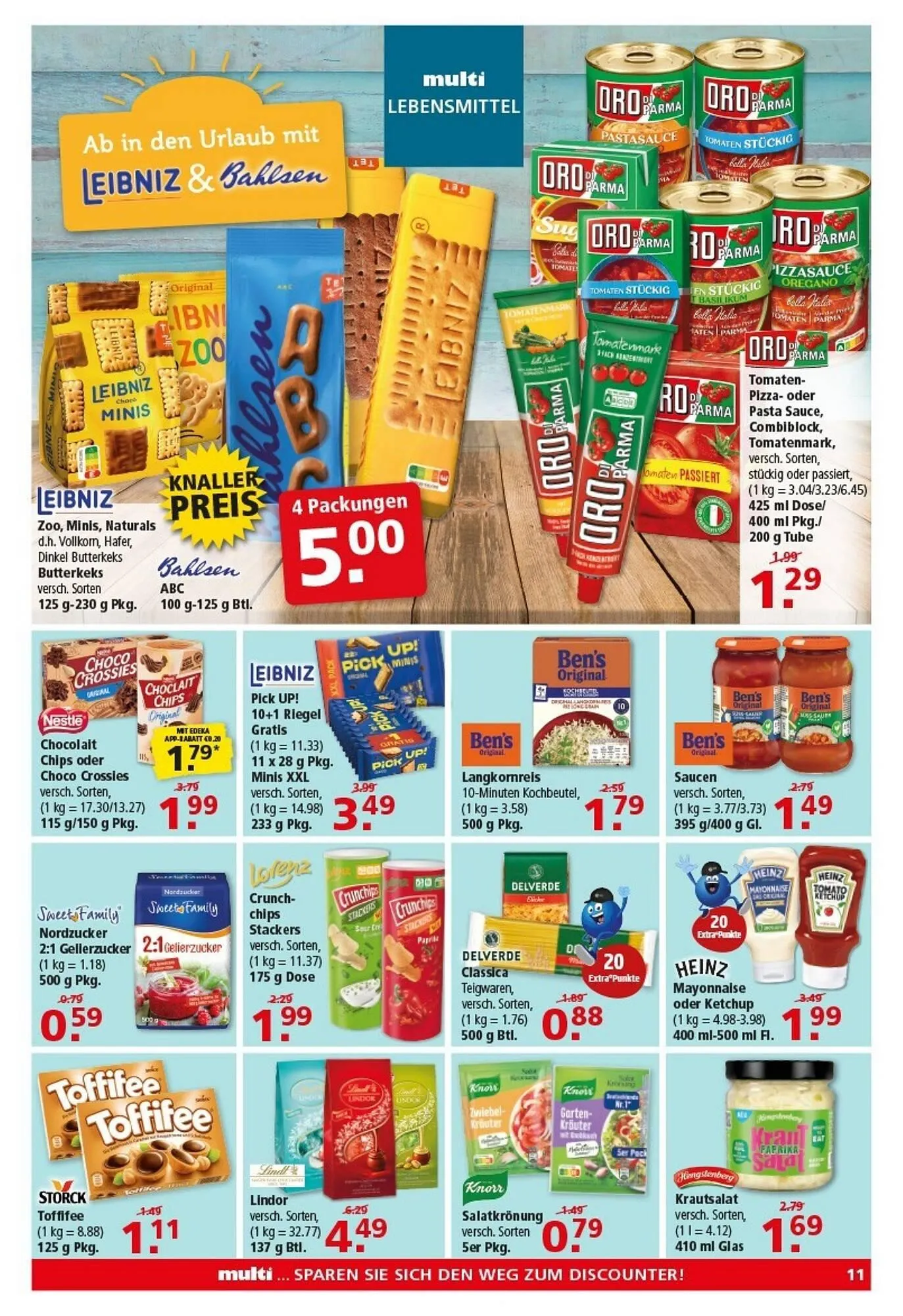 Multi Markt Prospekt von 30. Juni bis 5. Juli 2025 - Prospekt seite 11