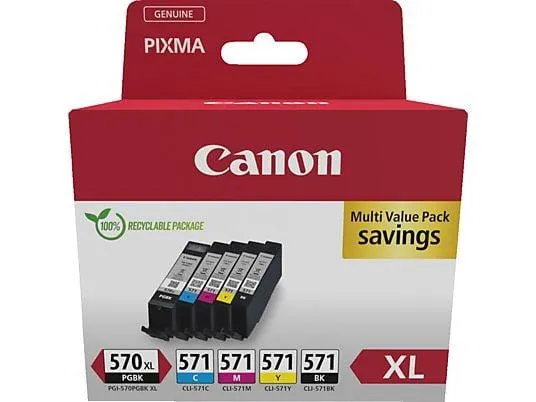 CANON PGI-570XLl/CLI-571 Tintenpatrone mehrfarbig