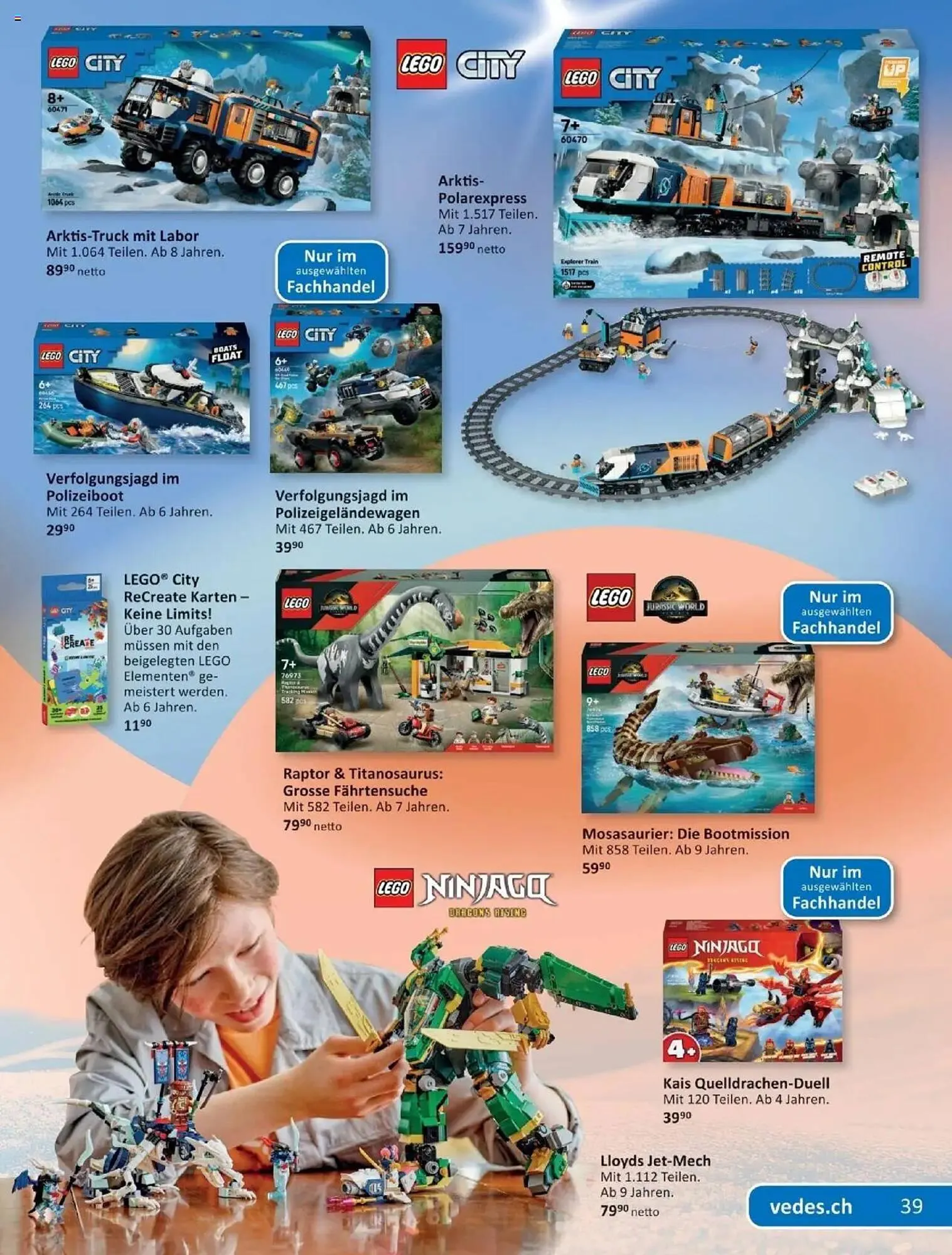 Vedes Prospekt von 22. September bis 24. Dezember 2025 - Prospekt seite 39
